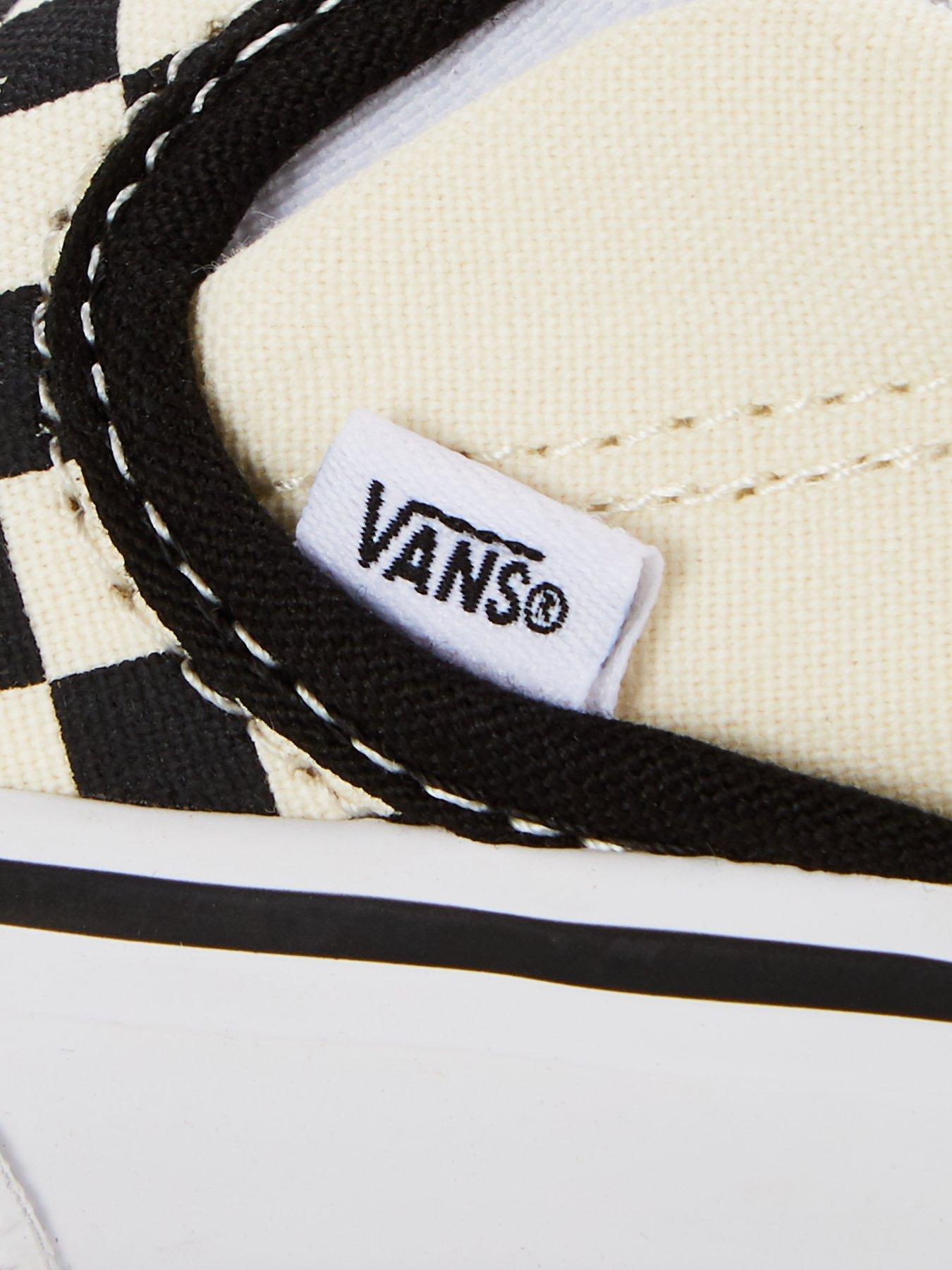 Image 6 of 6 of Vans Infant Unisex Classic Slip-On Checkerboard Trainer - Black/White