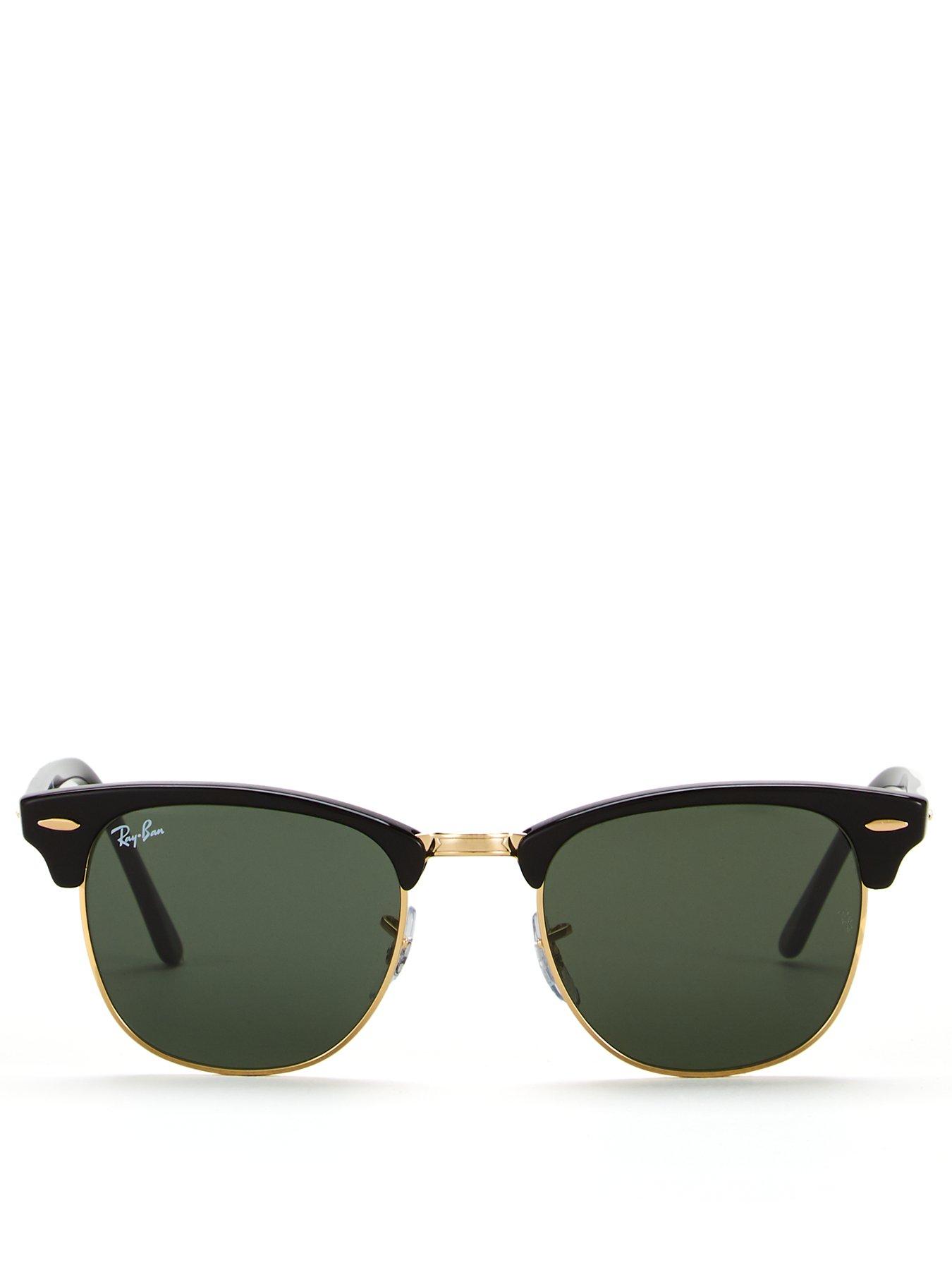 Image 3 of 4 of Ray-Ban Clubmaster&nbsp;Sunglasses - Ebony/Arista