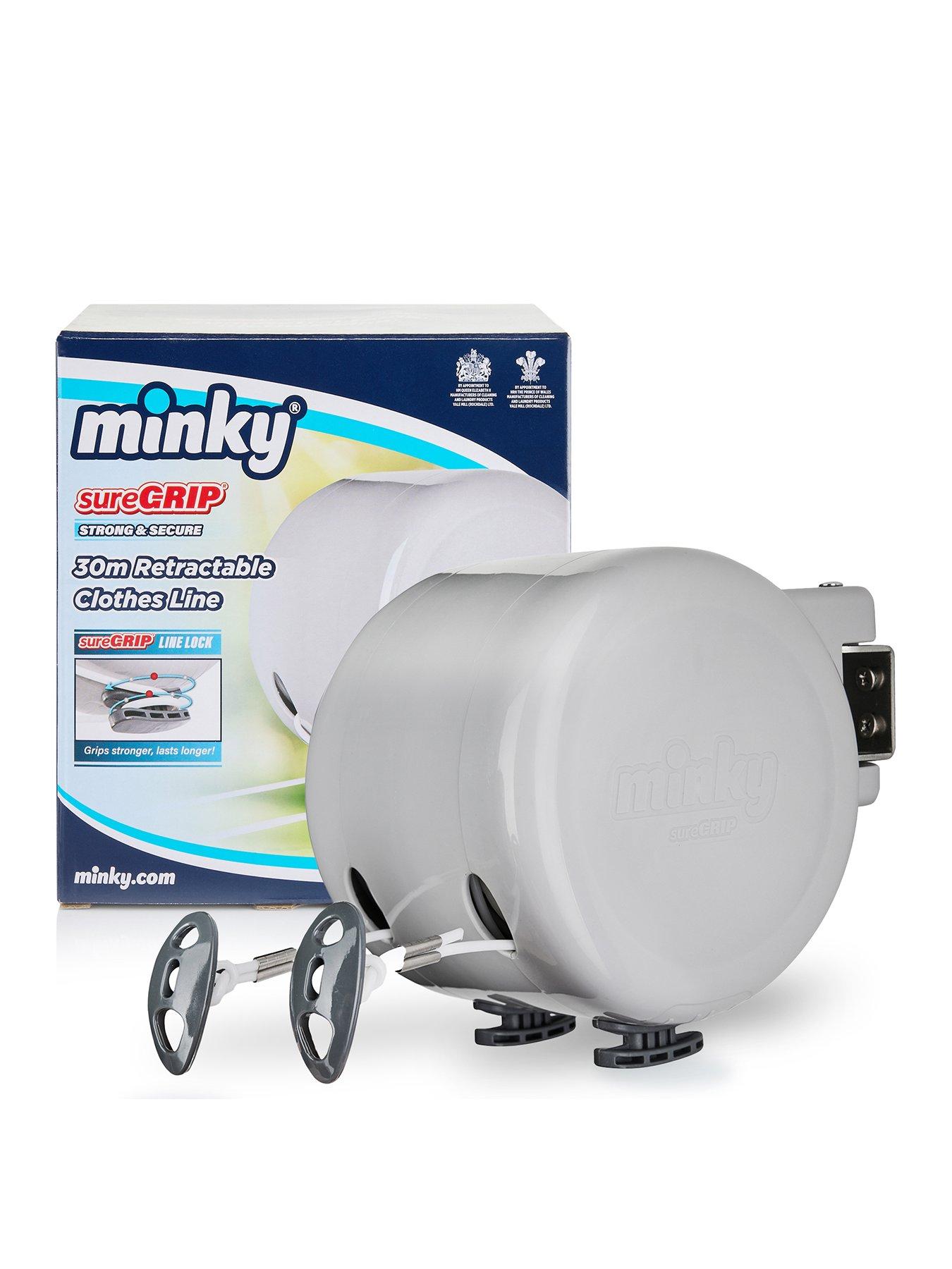 Minky Outdoor Retractable Reel Washing Line 30m Very Ireland