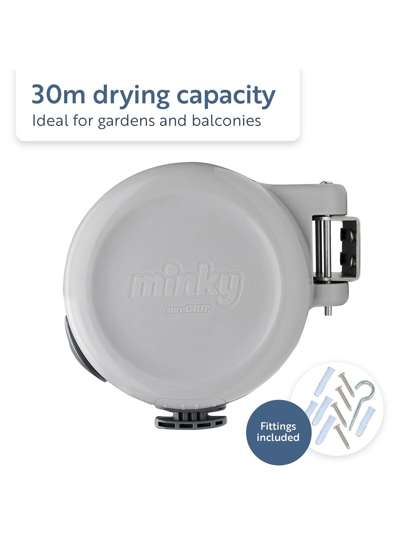 Image 2 of 7 of Minky Outdoor Retractable Reel Washing Line 30m