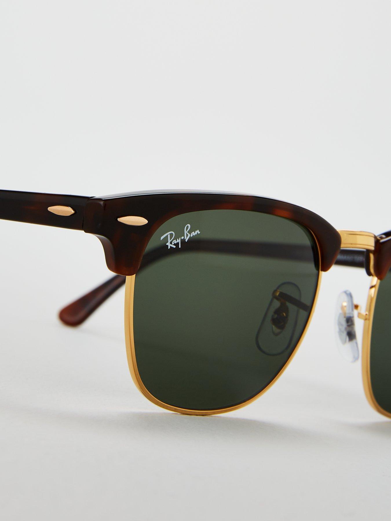 Image 2 of 4 of Ray-Ban Ray-Ban Clubmaster 0RB3016 Sunglasses - Brown