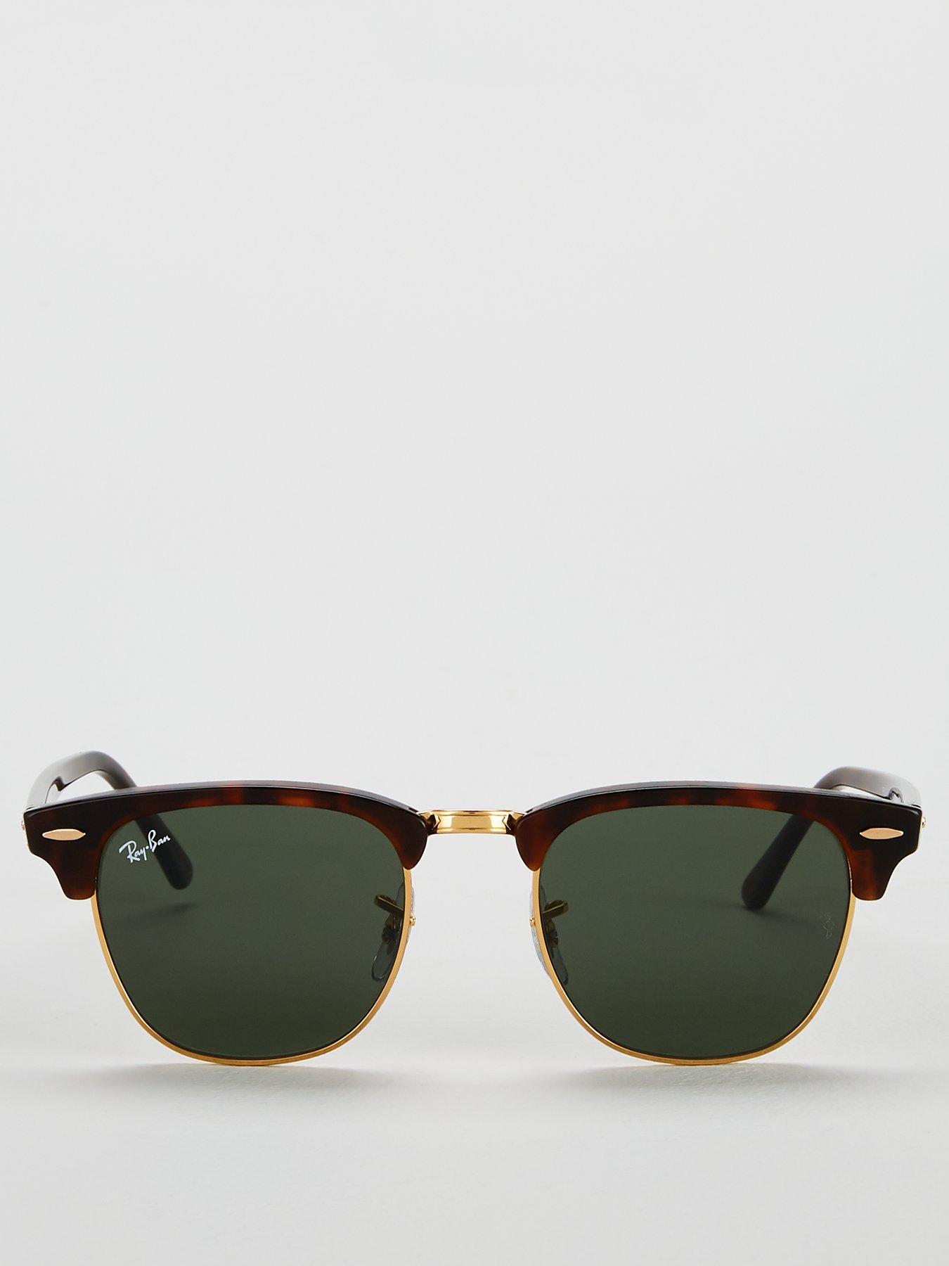 Image 3 of 4 of Ray-Ban Ray-Ban Clubmaster 0RB3016 Sunglasses - Brown
