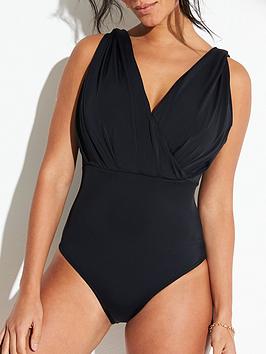 v-by-very-shape-enhancing-draped-swimsuit-black