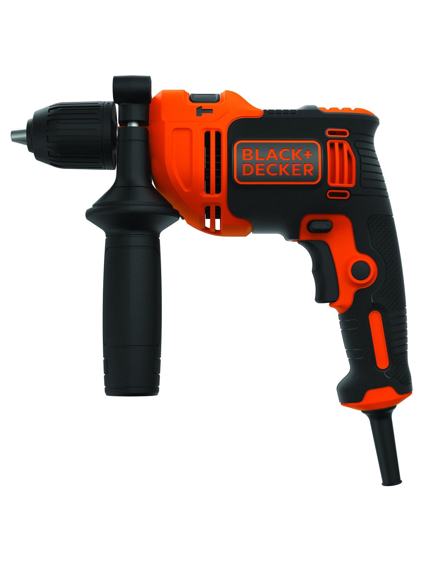 black-decker-710w-corded-hammer-drill-beh710k-gbstillFront