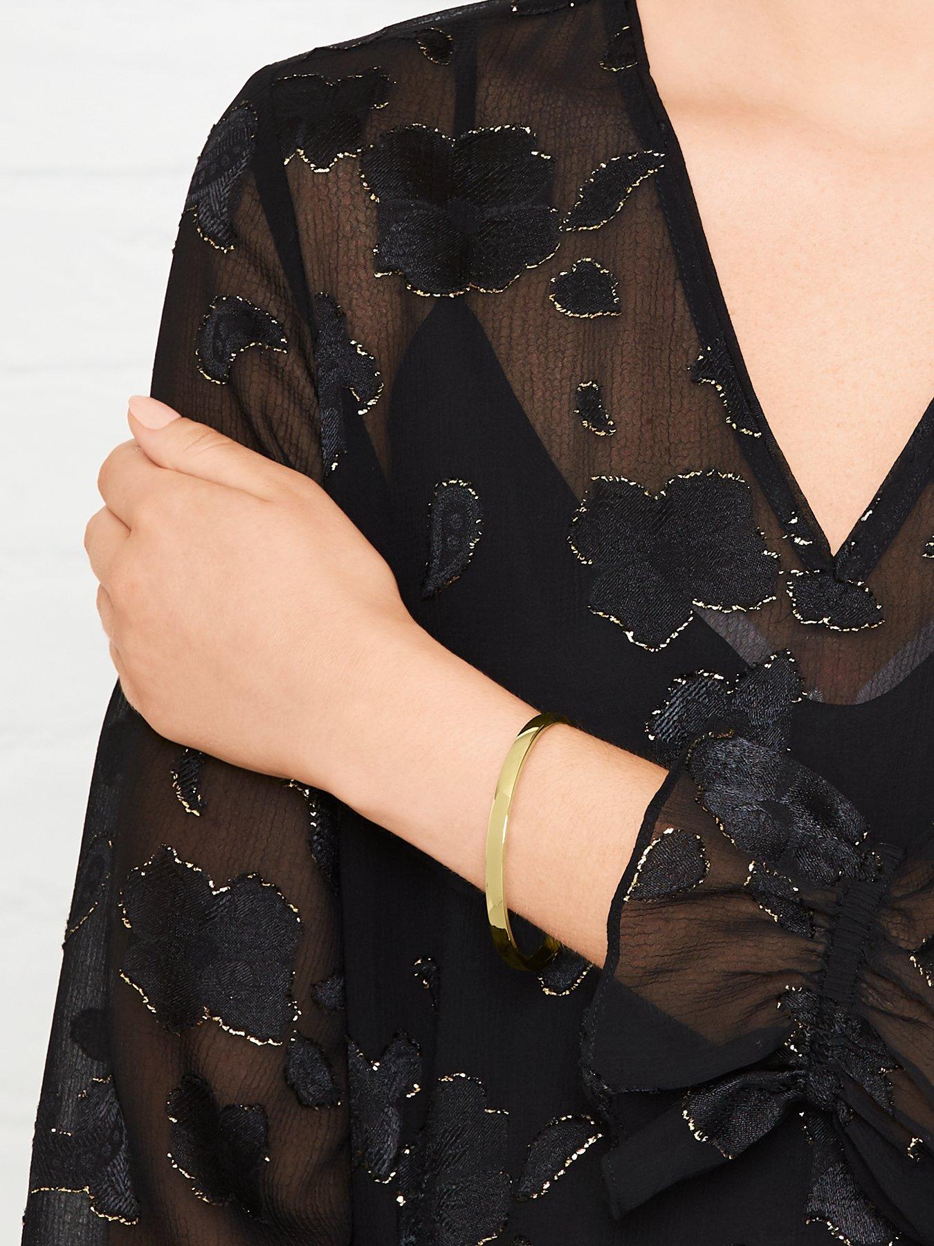 Image 2 of 4 of Kate Spade New York Idiom Bangles Heart Of Gold Bracelet - Gold