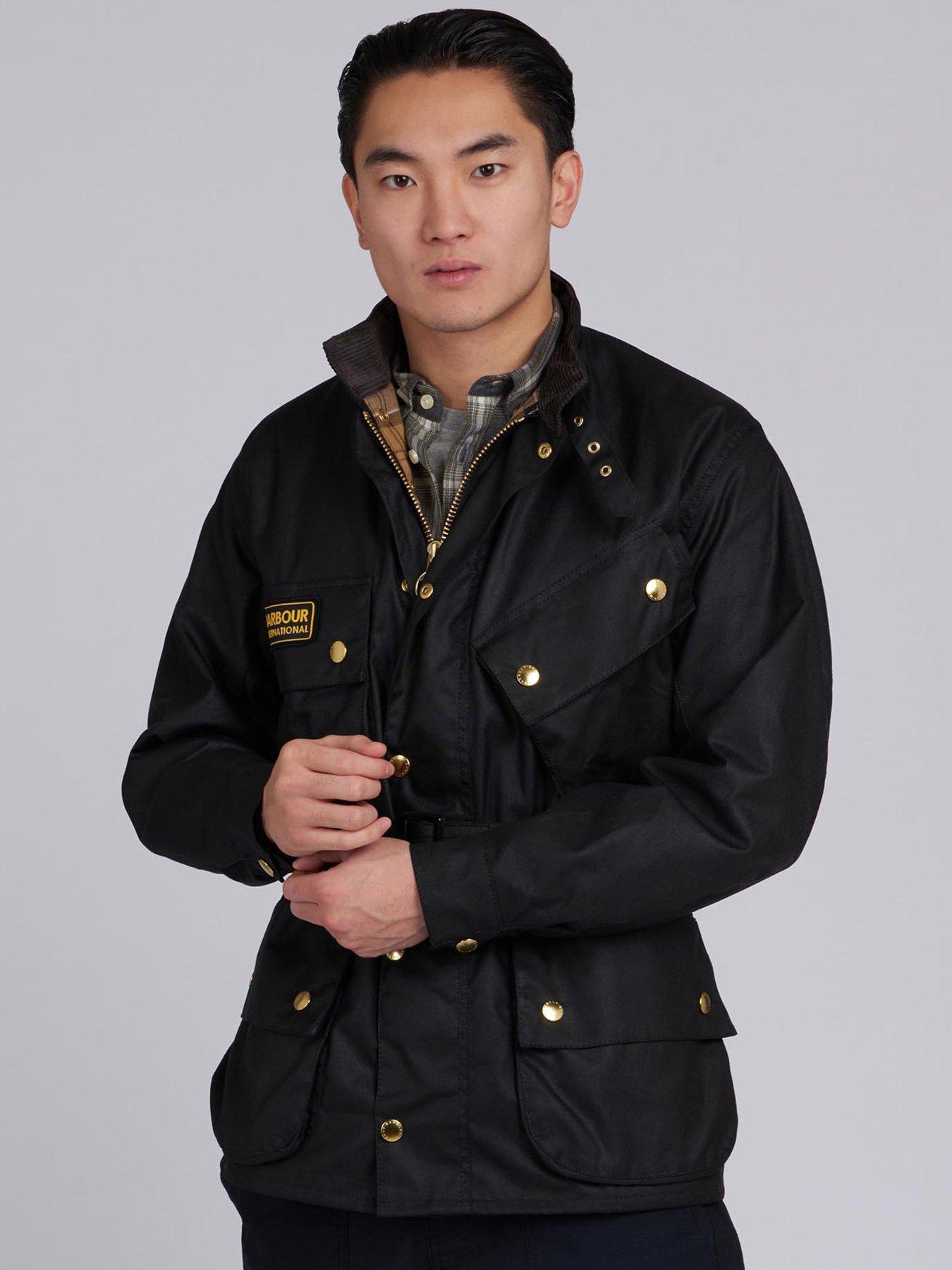Barbour International Original Wax Jacket - Black