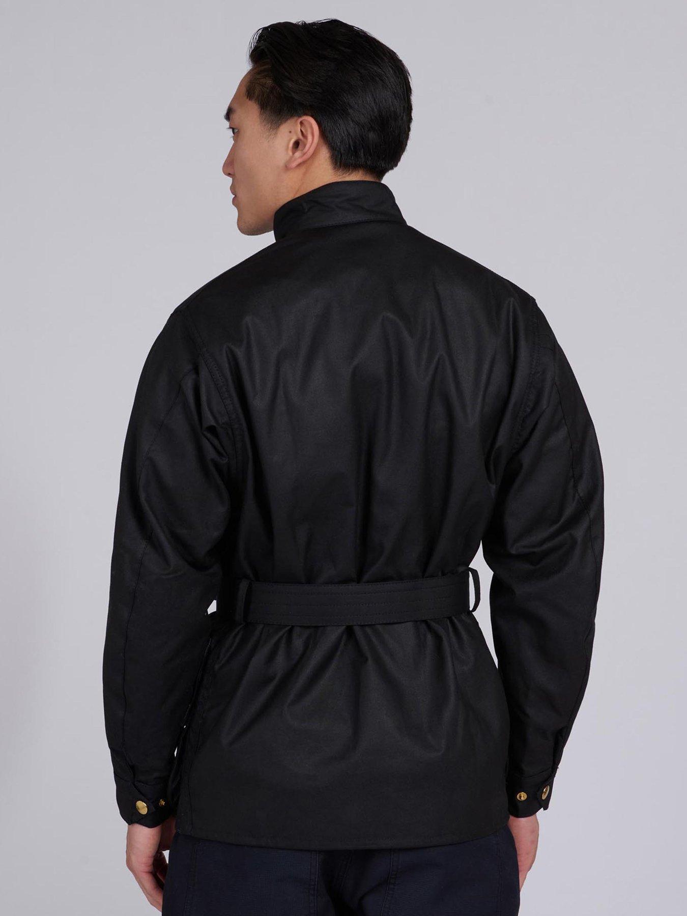 Barbour International Original Wax Jacket - Black | Very Ireland