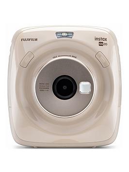 fujifilm-instax-instax-square-sq20-hybrid-instant-camera-with-optional-10-or-30-pack-of-paper-beige