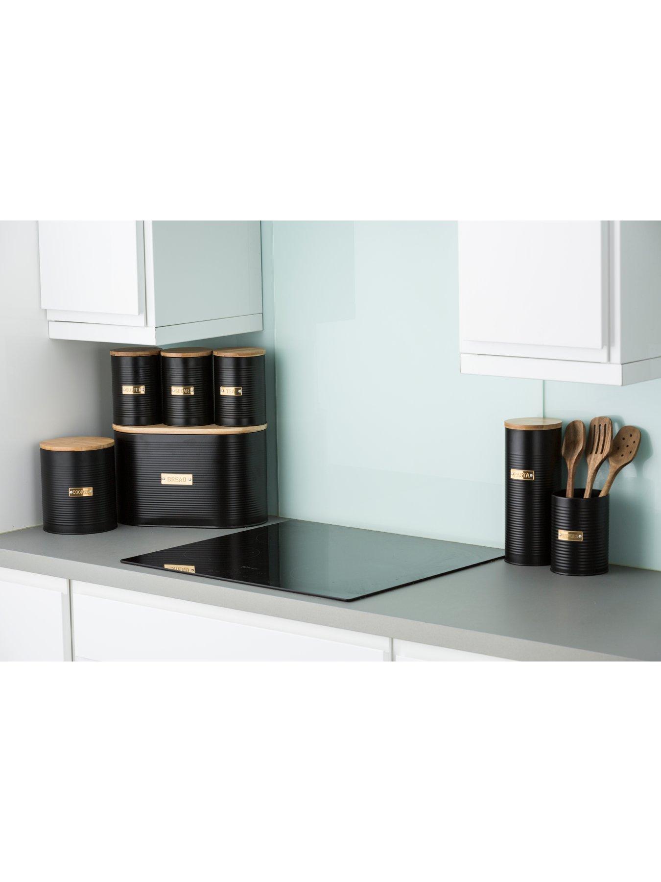 Image 3 of 3 of Typhoon Otto Black Cookie/Biscuit Tin