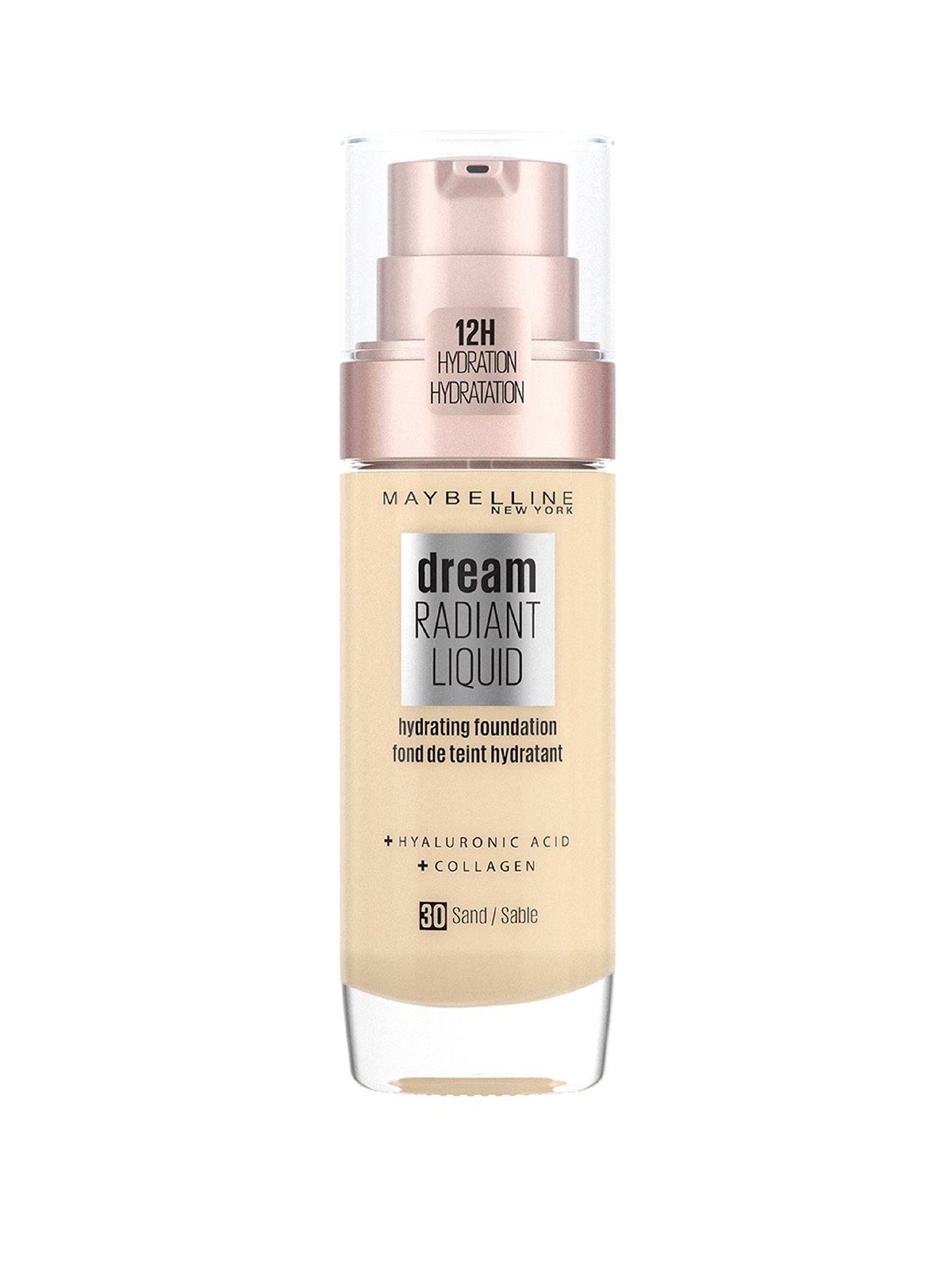 MAYBELLINE Dream Radiant Liquid Hydrating Foundation with Hyaluronic Acid and Collagen - Lightweight, Medium Coverage Up to 12 Hour Hydration