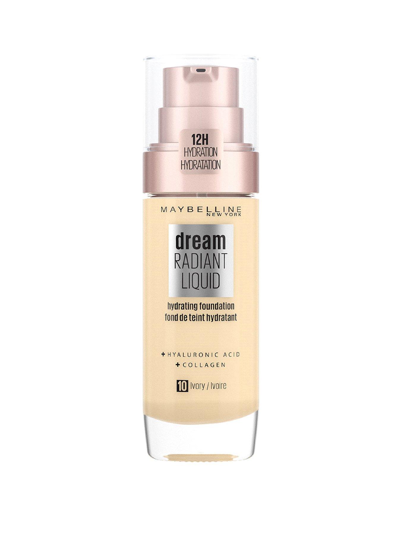 undefined Dream Radiant Liquid Hydrating Foundation with Hyaluronic Acid and Collagen - Lightweight, Medium Coverage Up to 12 Hour Hydration