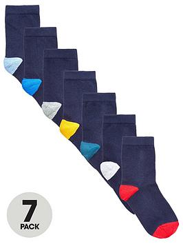 everyday-7-pack-contrast-colour-heel-and-toe-socks-multi