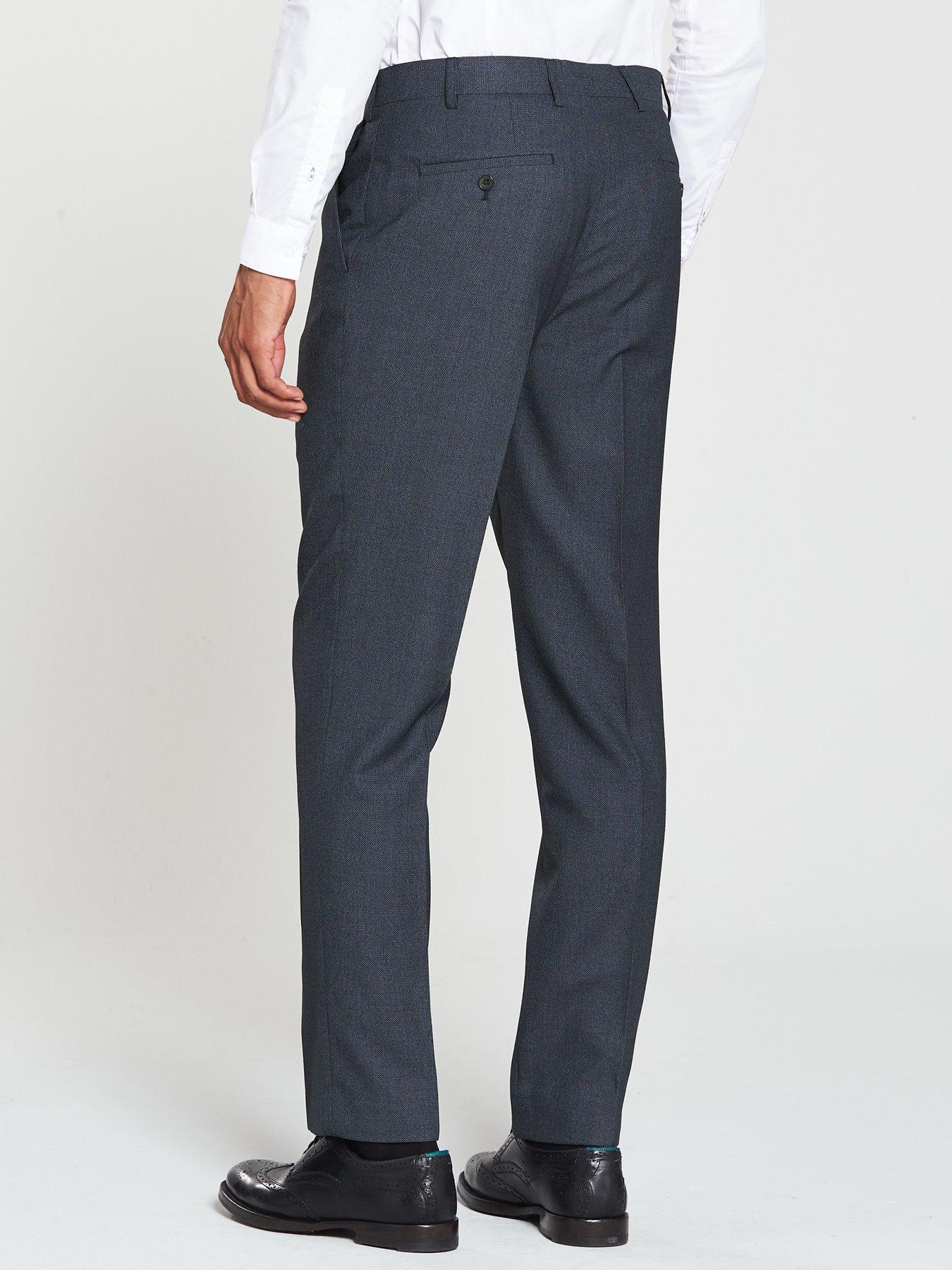 Image 2 of 4 of Skopes Harcourt Tailored Fit Trousers - Dark Blue