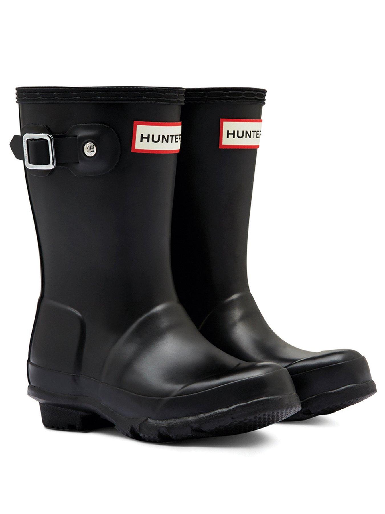 hunter-original-kids-wellington-boots-black