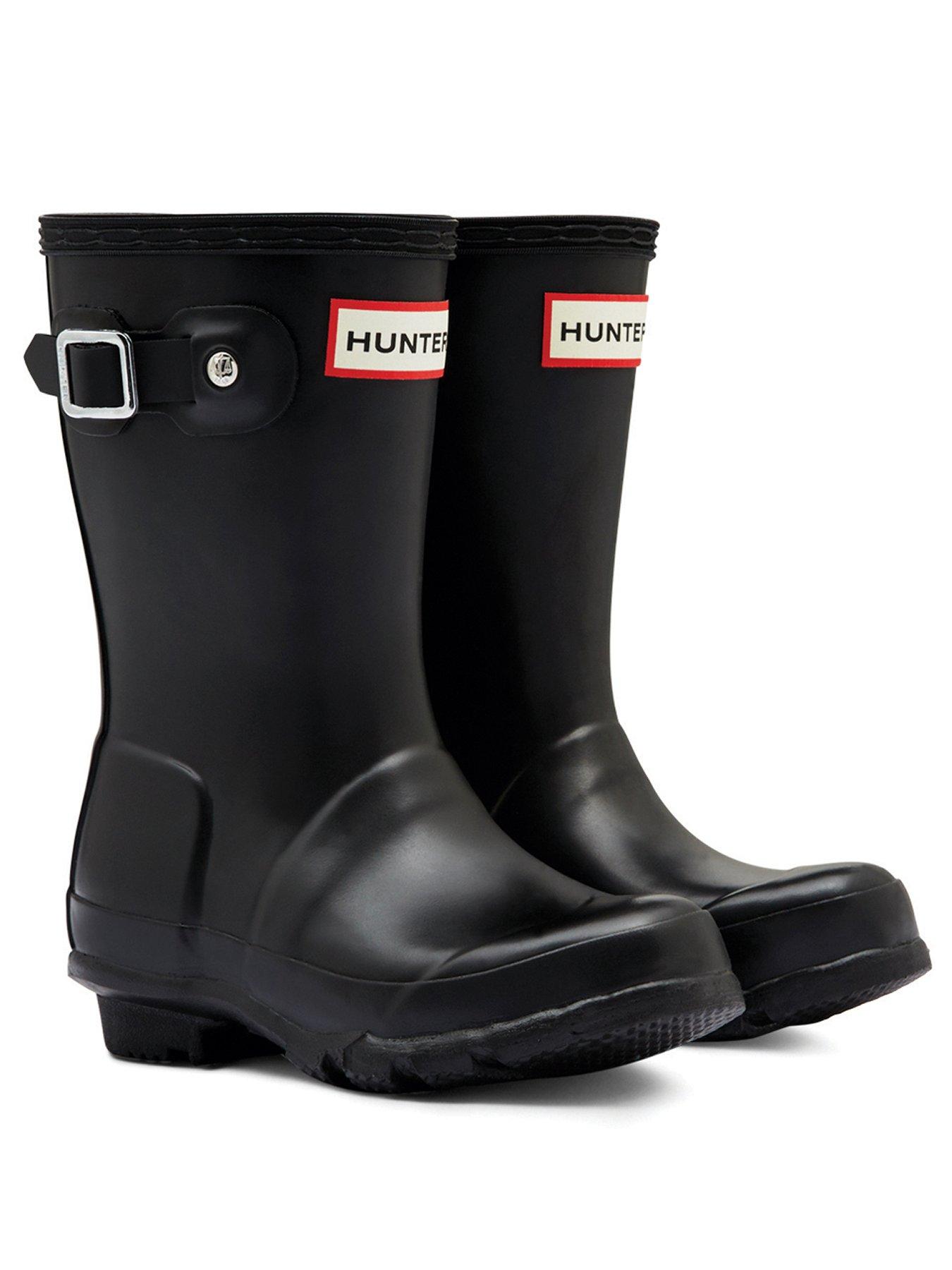 Hunter Kids Original Wellington Boot - Black