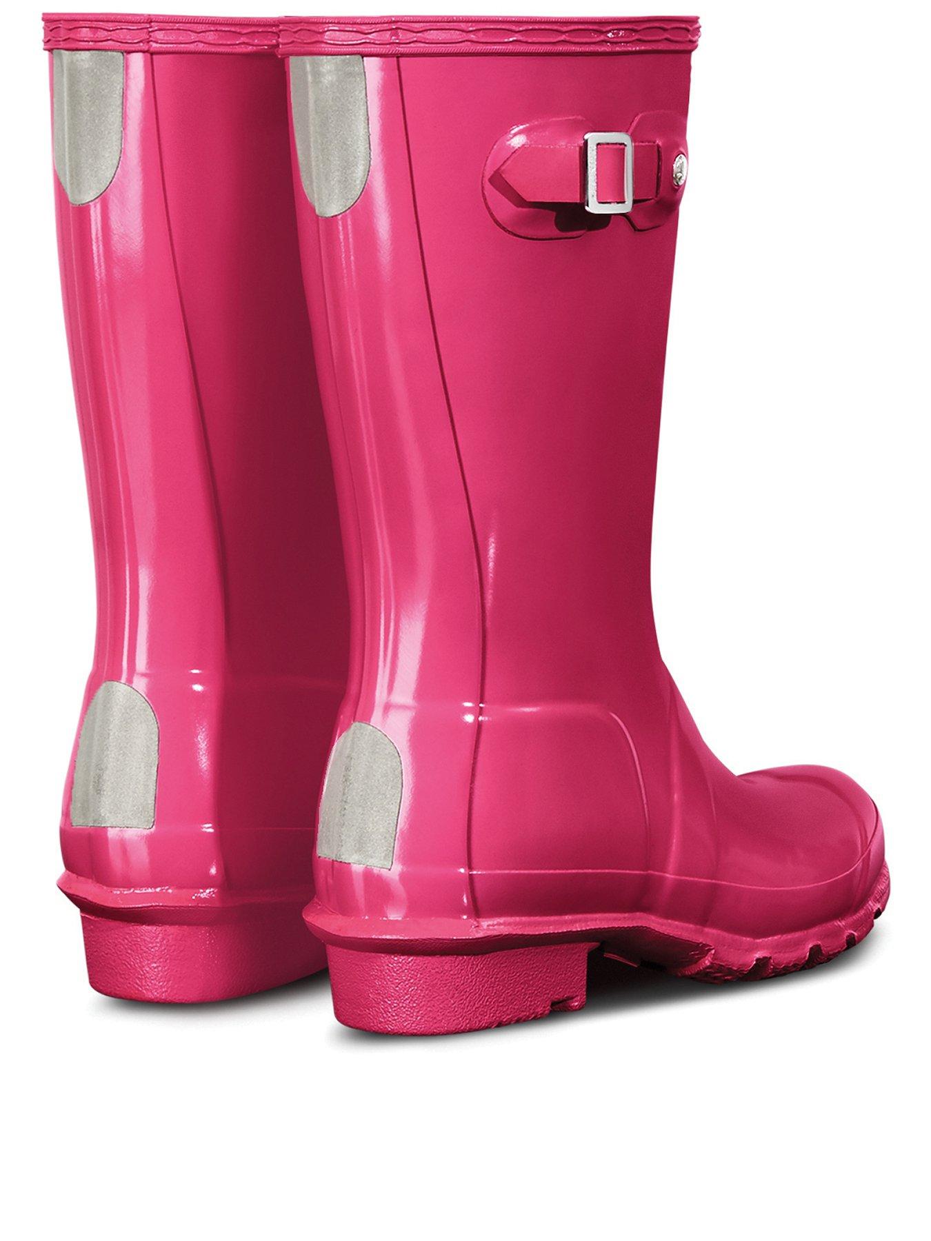 Pink sales hunters boots