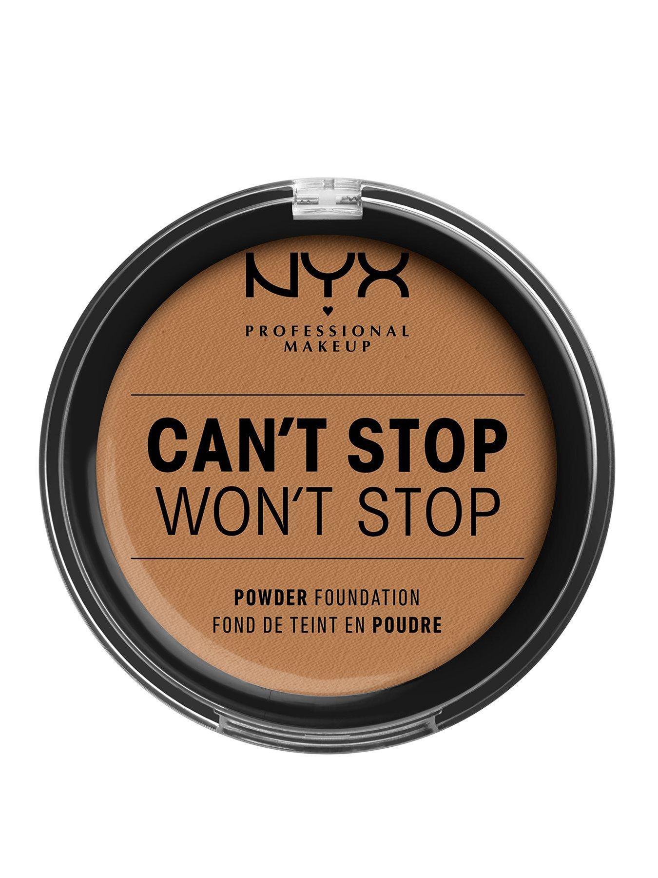 Image 1 of 3 of NYX PROFESSIONAL MAKEUP Can't Stop Wont Stop Full Coverage Powder Foundation
