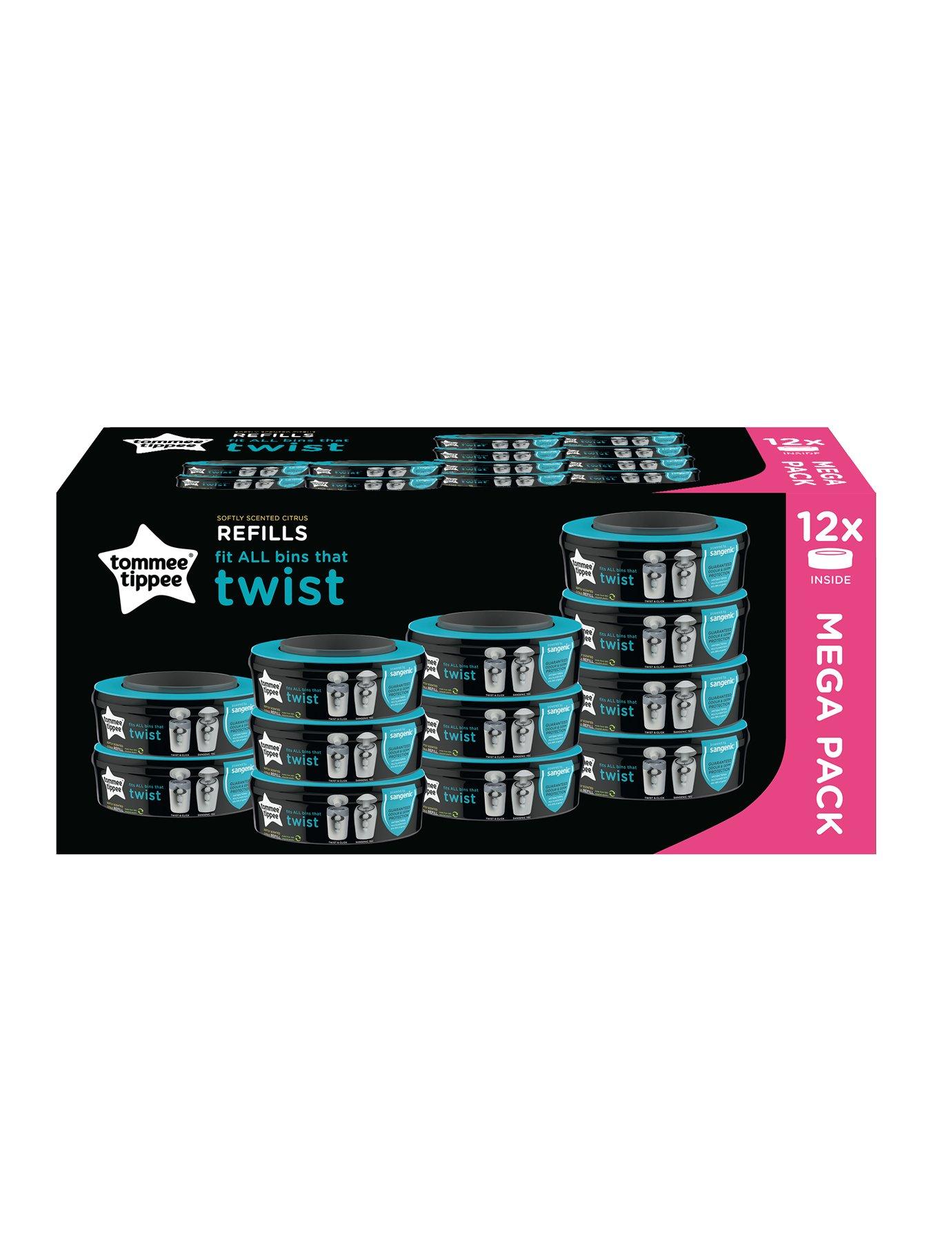 Image 2 of 6 of Tommee Tippee Twist &amp; Click Refill Cassette 12 Pack