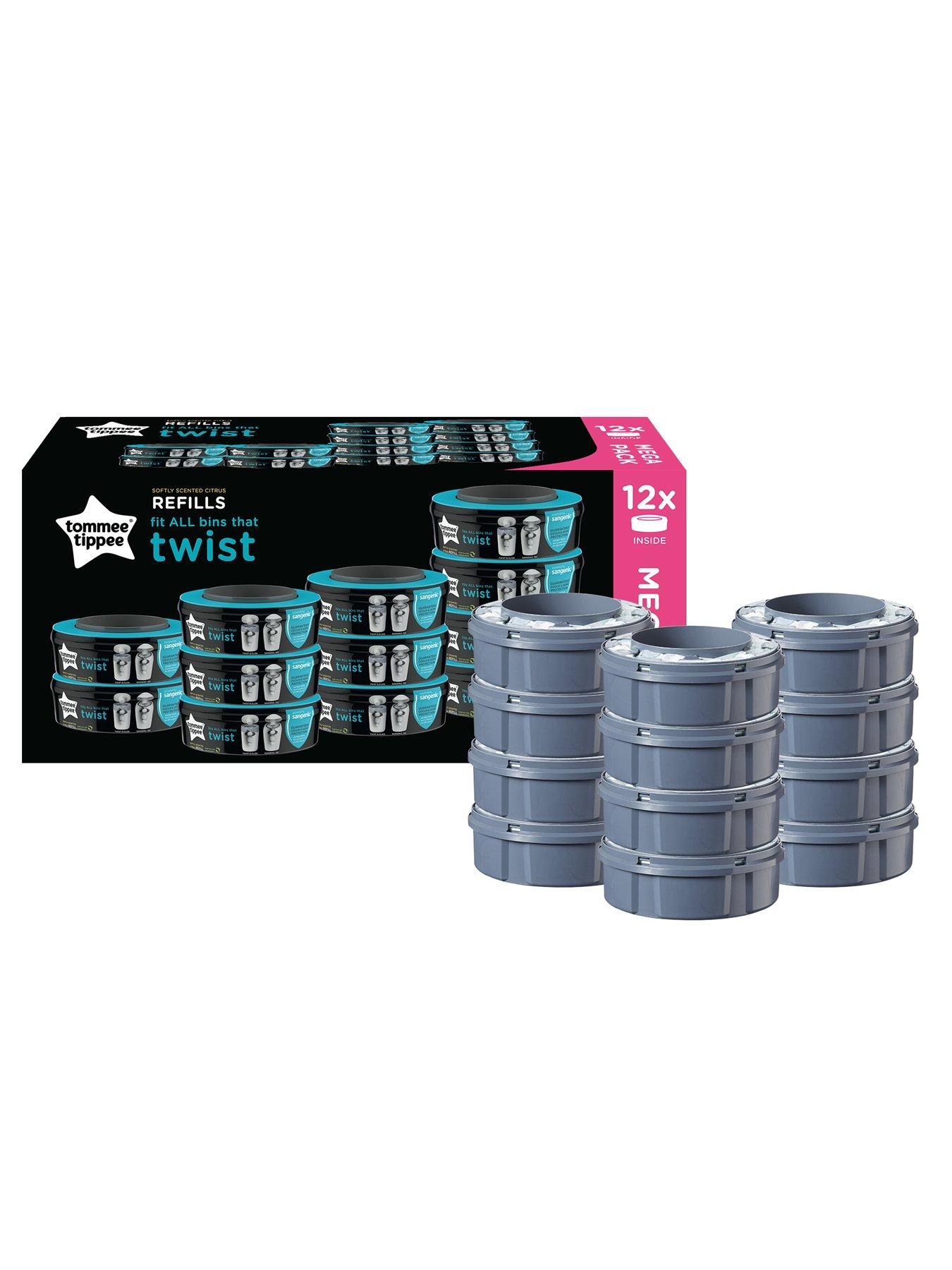 Image 3 of 6 of Tommee Tippee Twist &amp; Click Refill Cassette 12 Pack