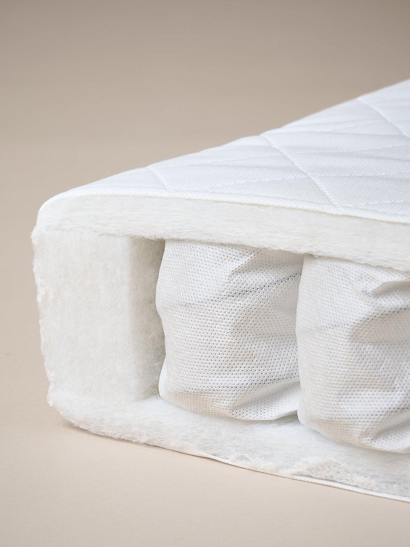 Image 1 of 6 of Obaby Pocket Sprung Cot Bed Mattress 140x70cm