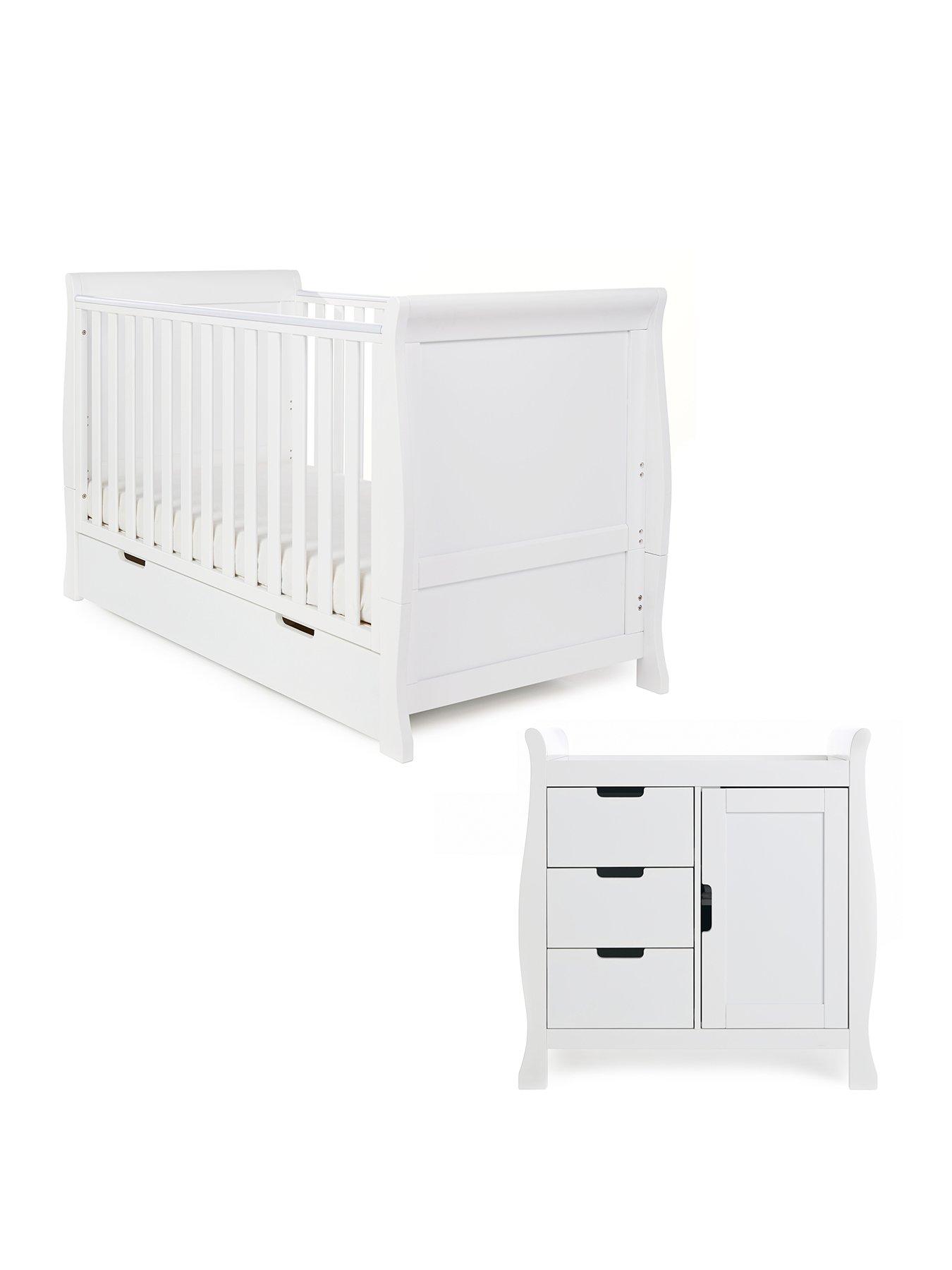 obaby-stamford-classic-sleigh-2-piece-nursery-furniture-setstillFront