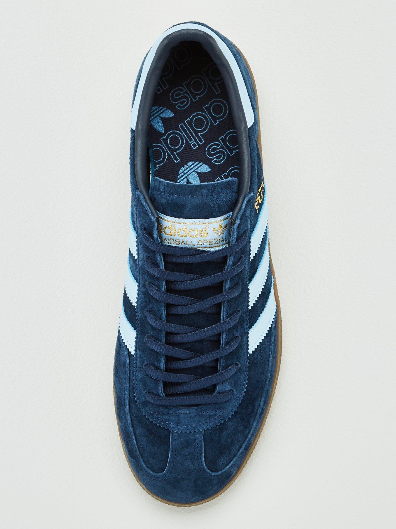 Image 4 of 6 of adidas Originals Men's Originals Handball Spezial - NAVY/LIGHT BLUE