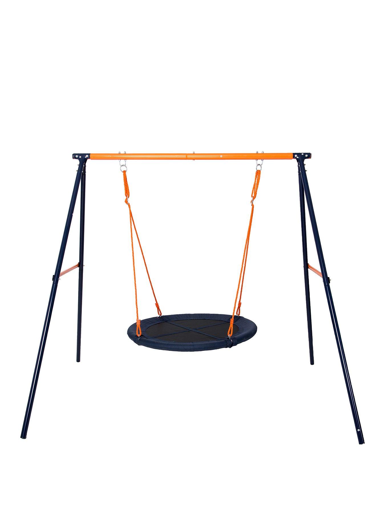 Image 1 of 6 of Hedstrom Fabric Nest Swing