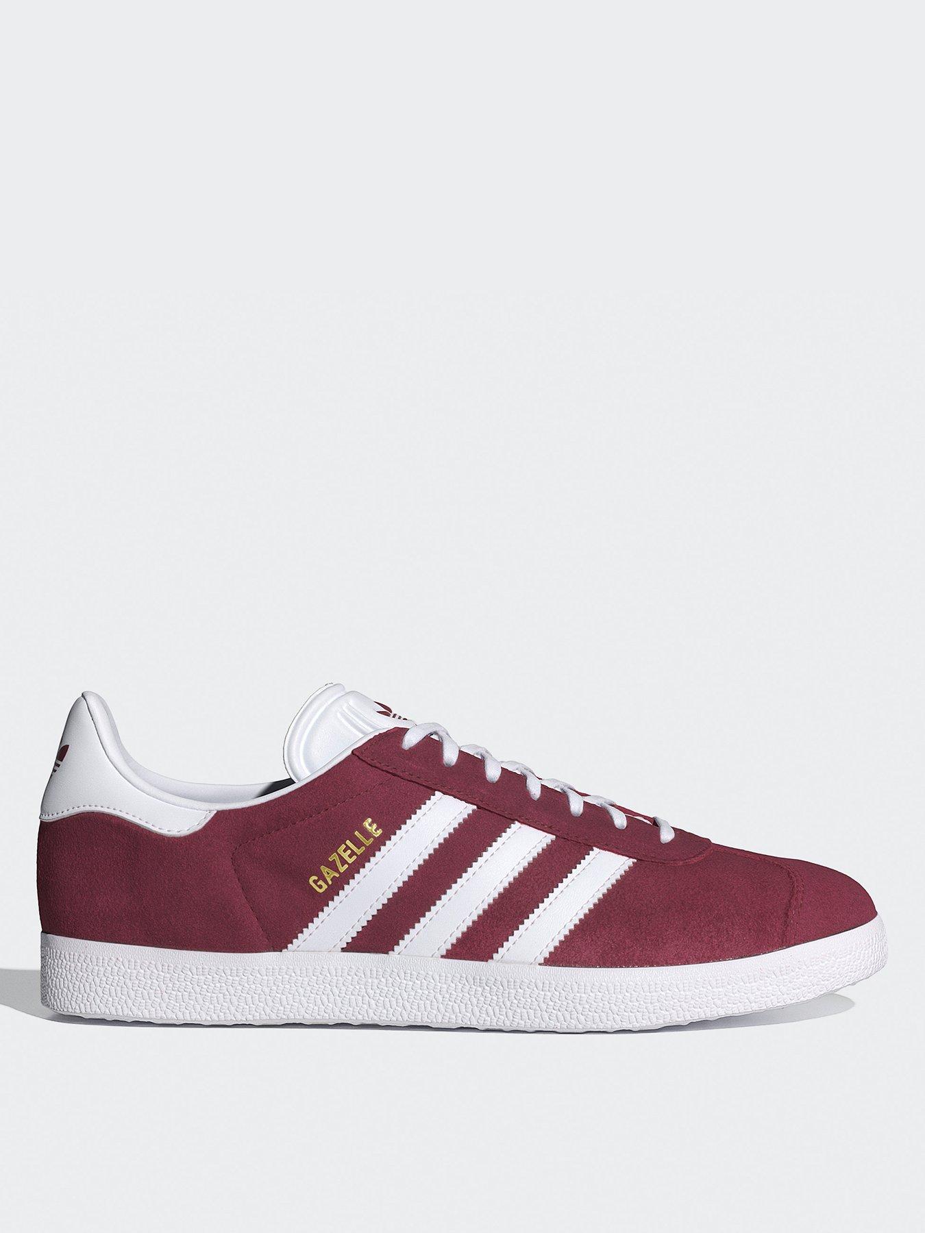 adidas Originals Gazelle - Burgundy/White