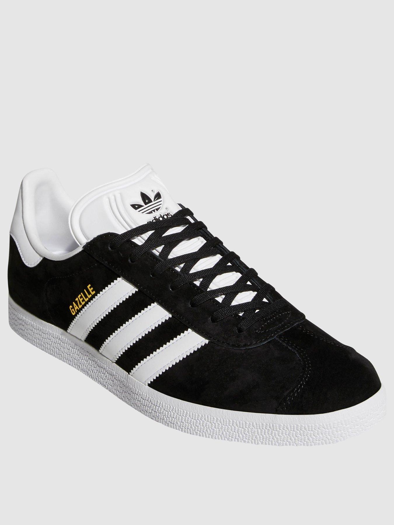 Image 1 of 6 of adidas Originals Gazelle - Black/White