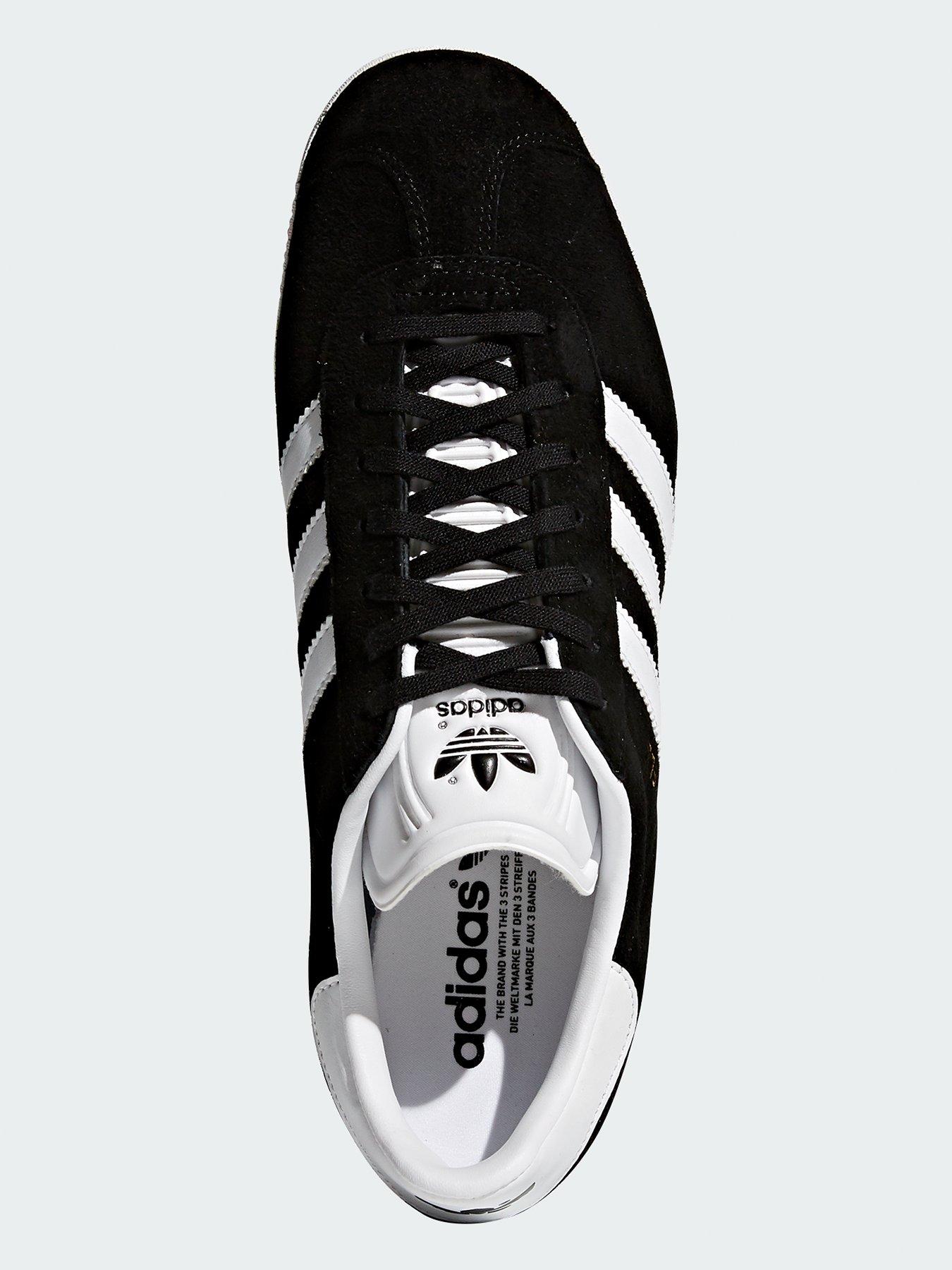 Image 4 of 6 of adidas Originals Gazelle - Black/White