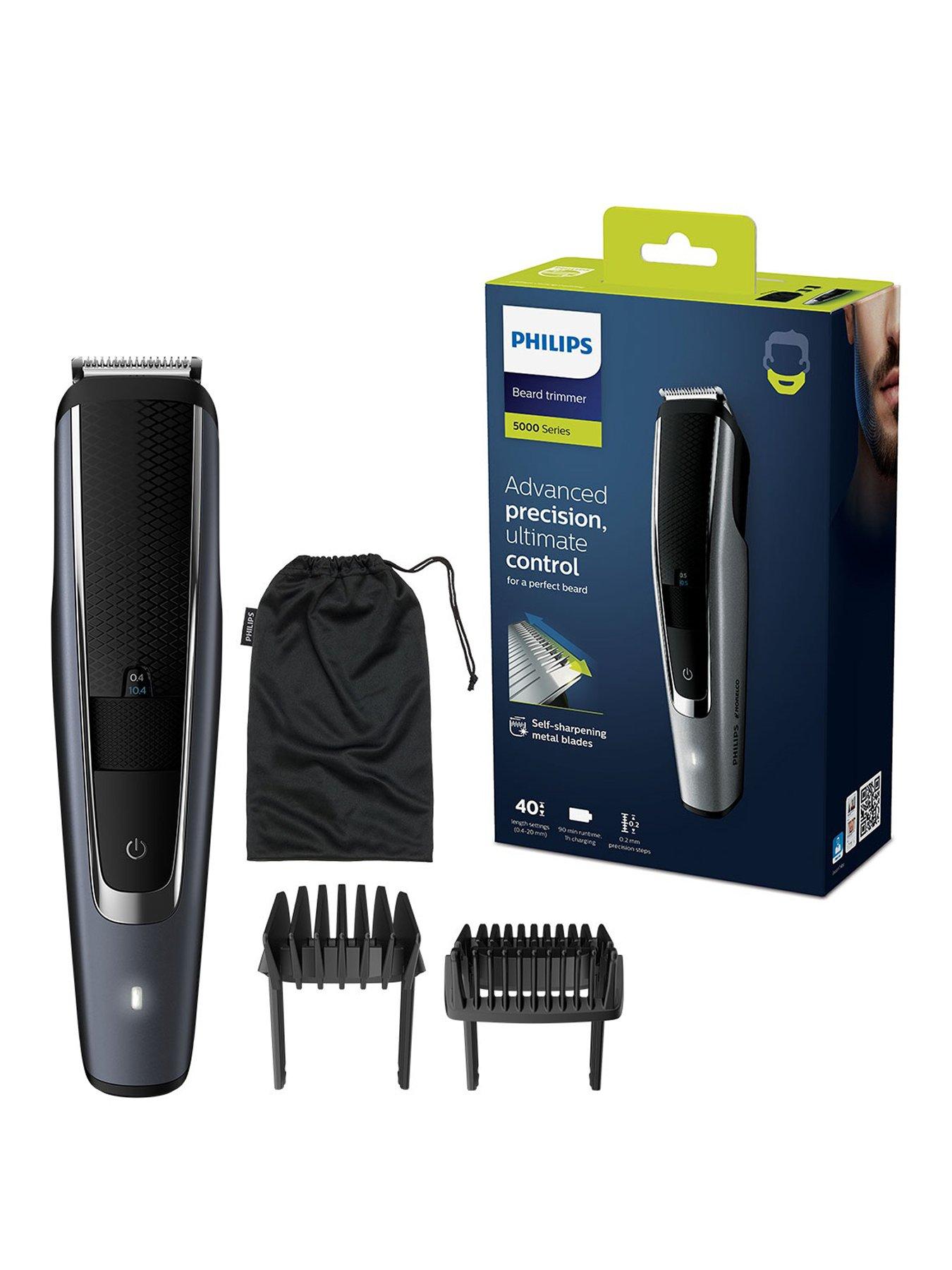 Image 1 of 6 of Philips Series 5000 Stubble &amp; Beard Trimmer with 40 Length Settings, BT5502/13