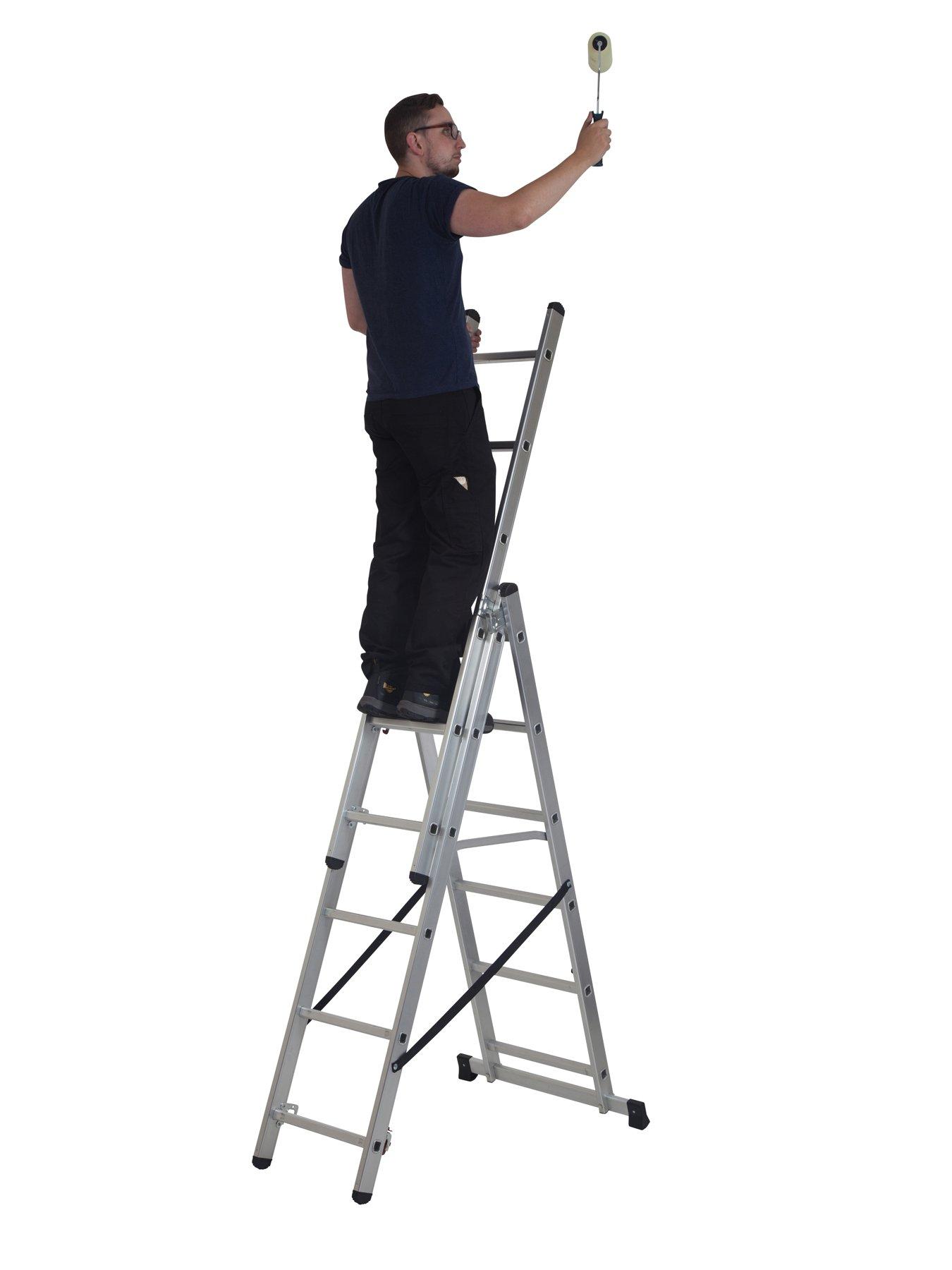 werner-4-in-1-combination-ladderstillFront