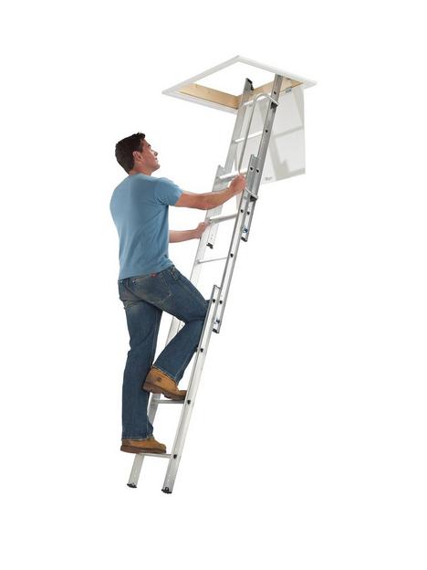 werner-section-aluminum-loft-ladder