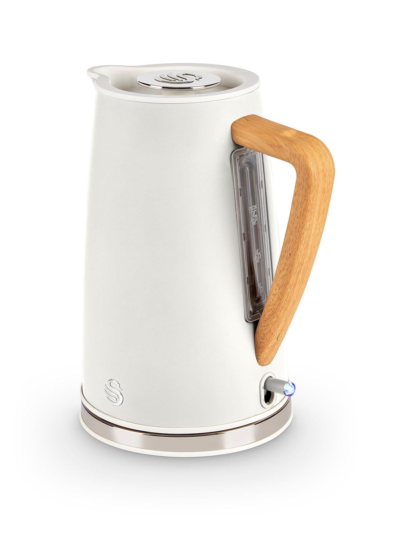 Swan 1.7L Nordic Style Kettle - White