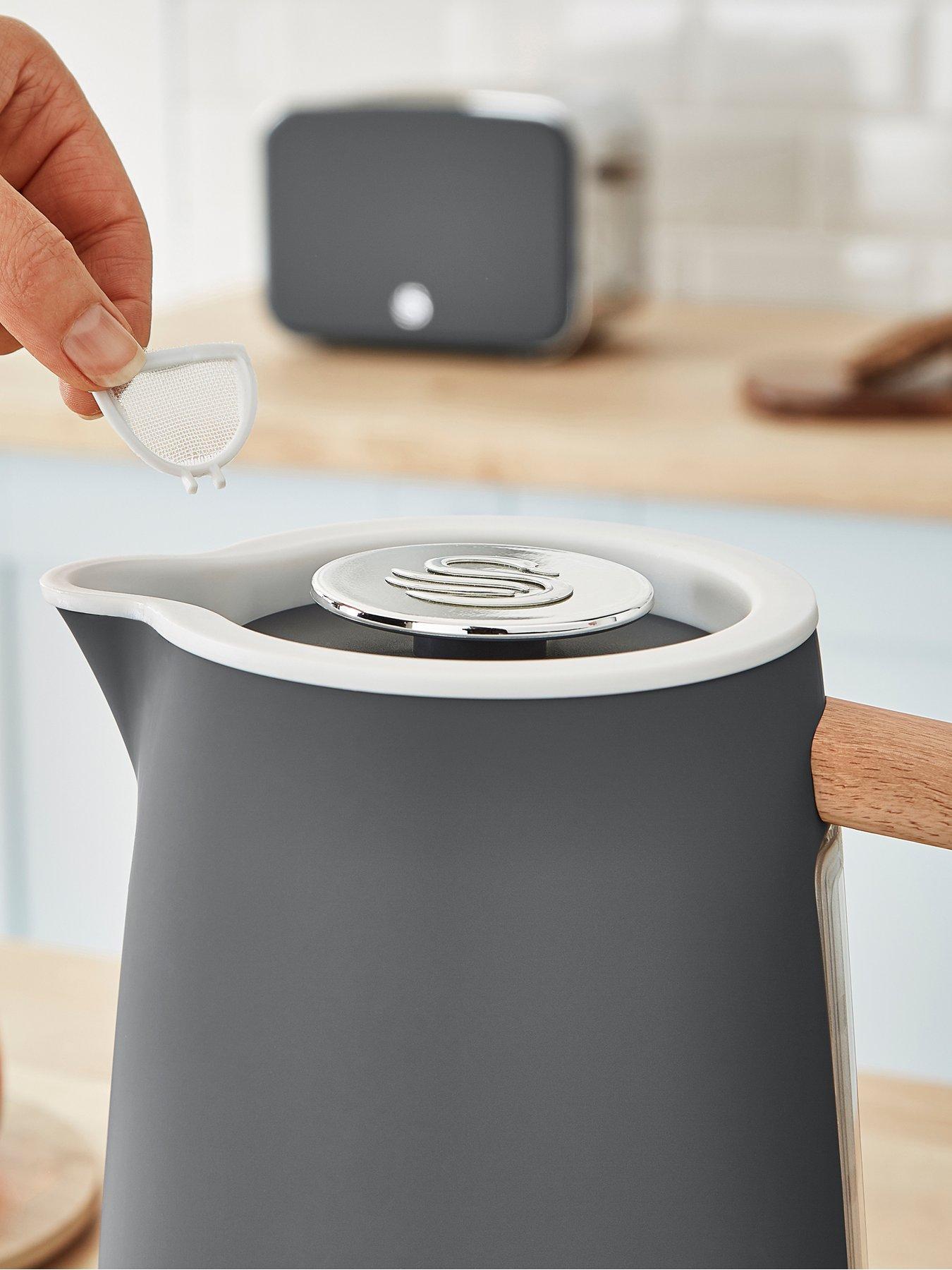 Image 3 of 5 of Swan 1.7L Nordic Style Kettle - Grey