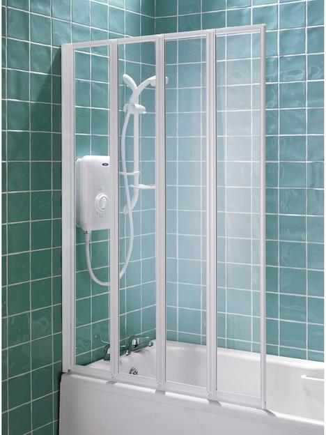 aqualux-4-fold-bathshower-screen-white-140x84cm