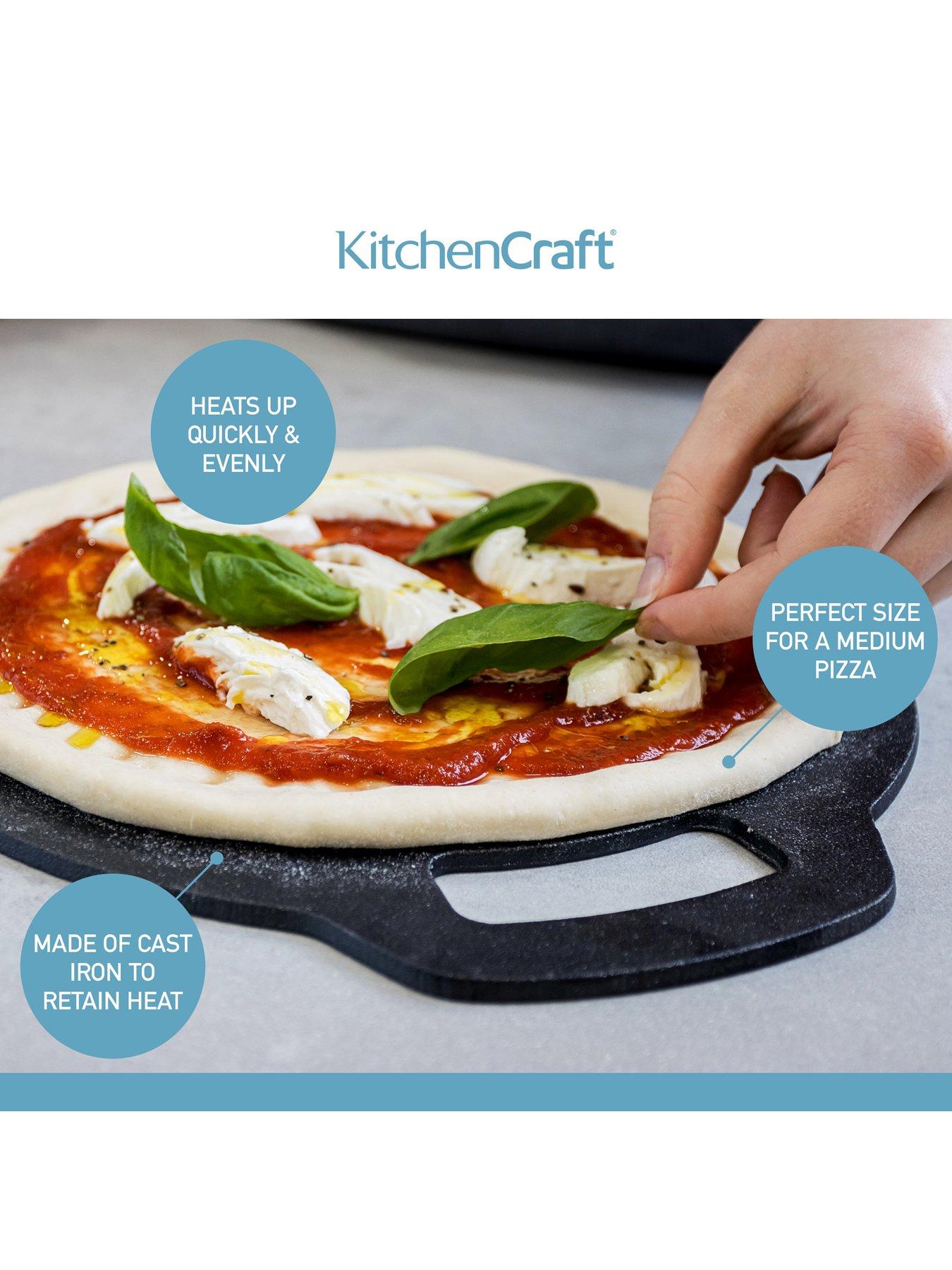 Image 4 of 5 of KitchenCraft Traditional Cast Iron Baking and Pizza Stone