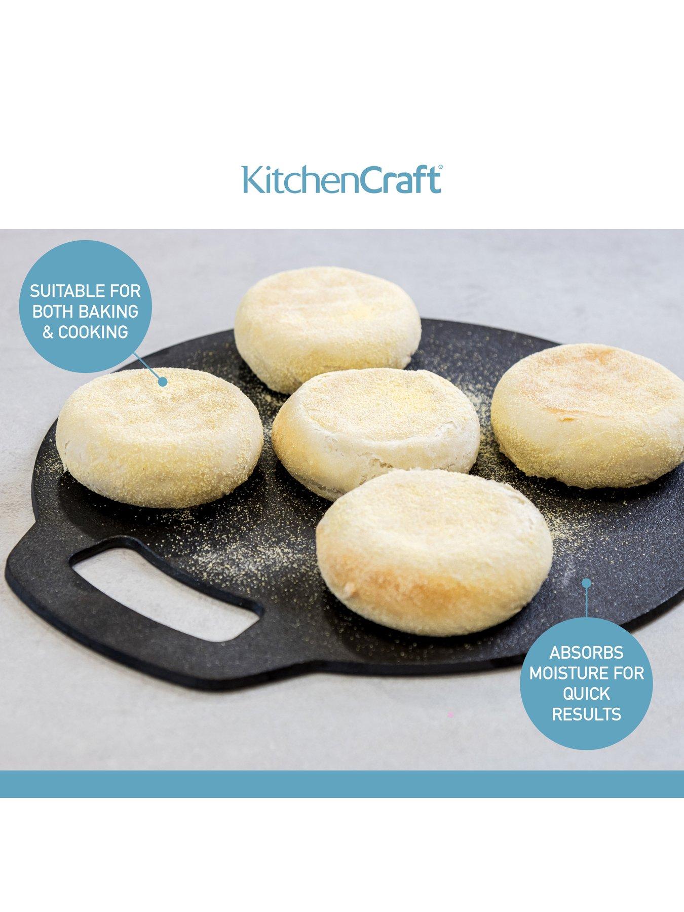 Image 5 of 5 of KitchenCraft Traditional Cast Iron Baking and Pizza Stone
