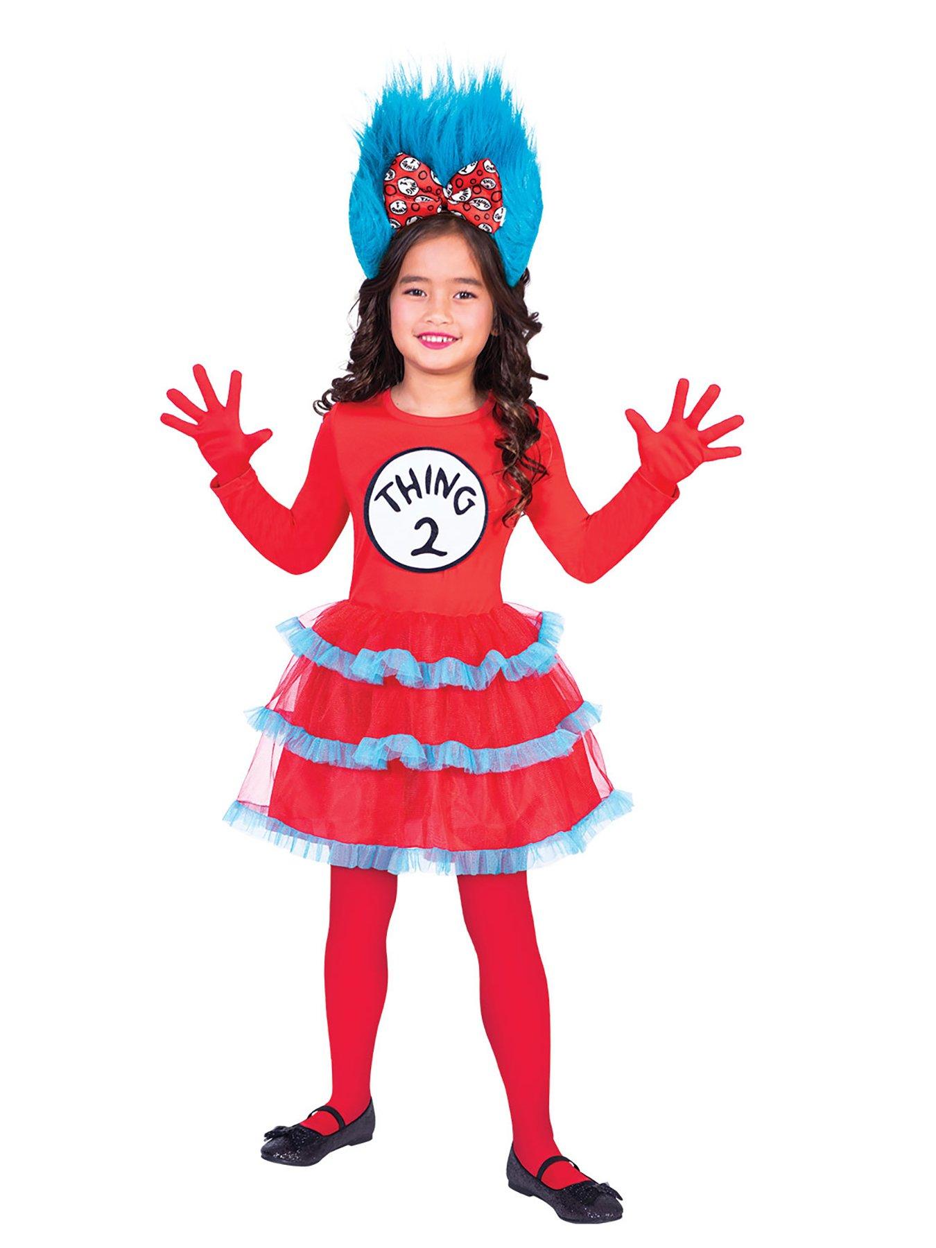 Image 2 of 2 of Dr Seuss Thing 1 &amp; 2 Tutu Dress