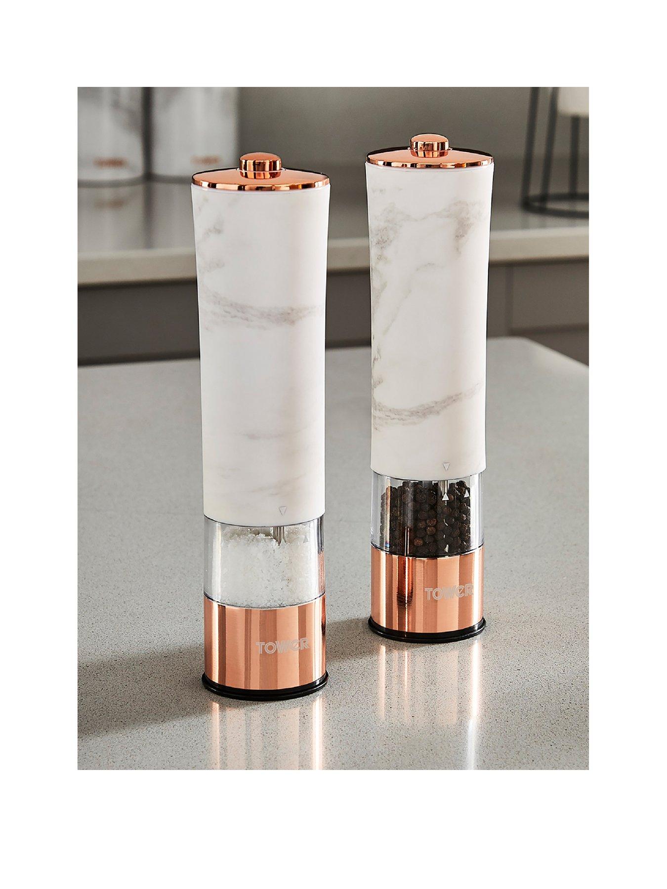 tower-marble-rose-gold-edition-electric-salt-and-pepper-millfront