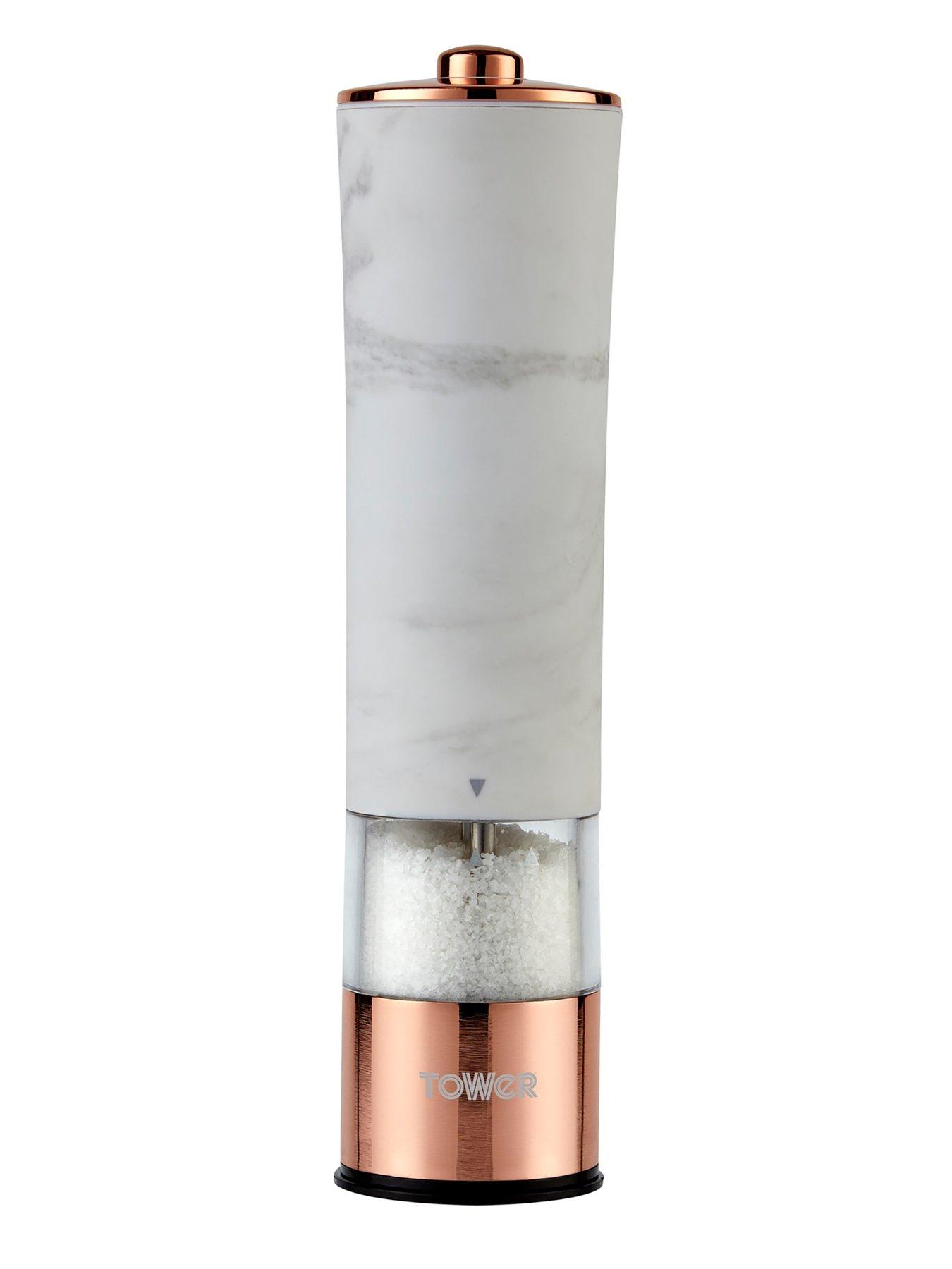 tower-marble-rose-gold-edition-electric-salt-and-pepper-millstillFront