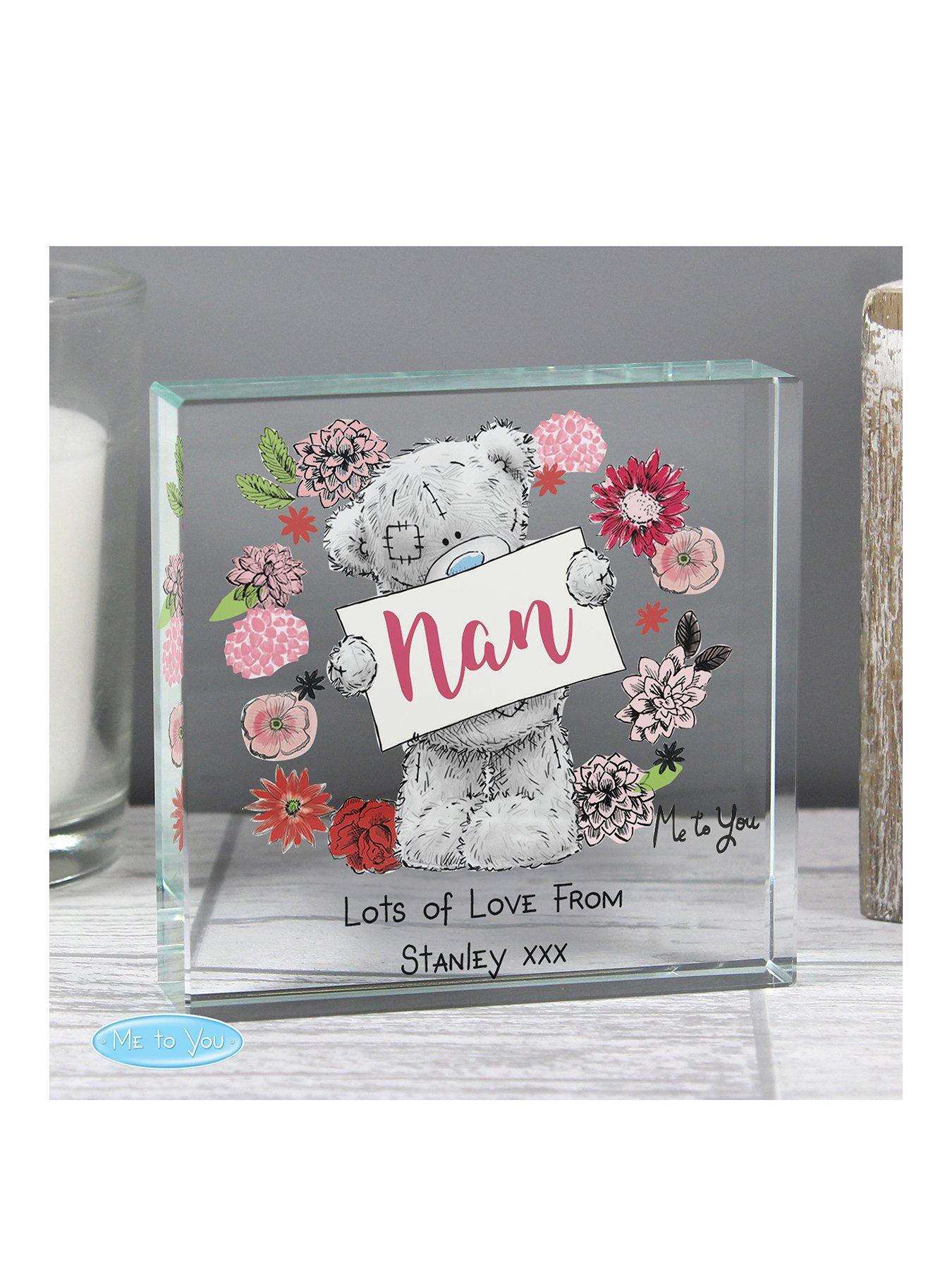 Image 1 of 2 of The Personalised Memento Company Personalised Me To You Nan Crystal Token