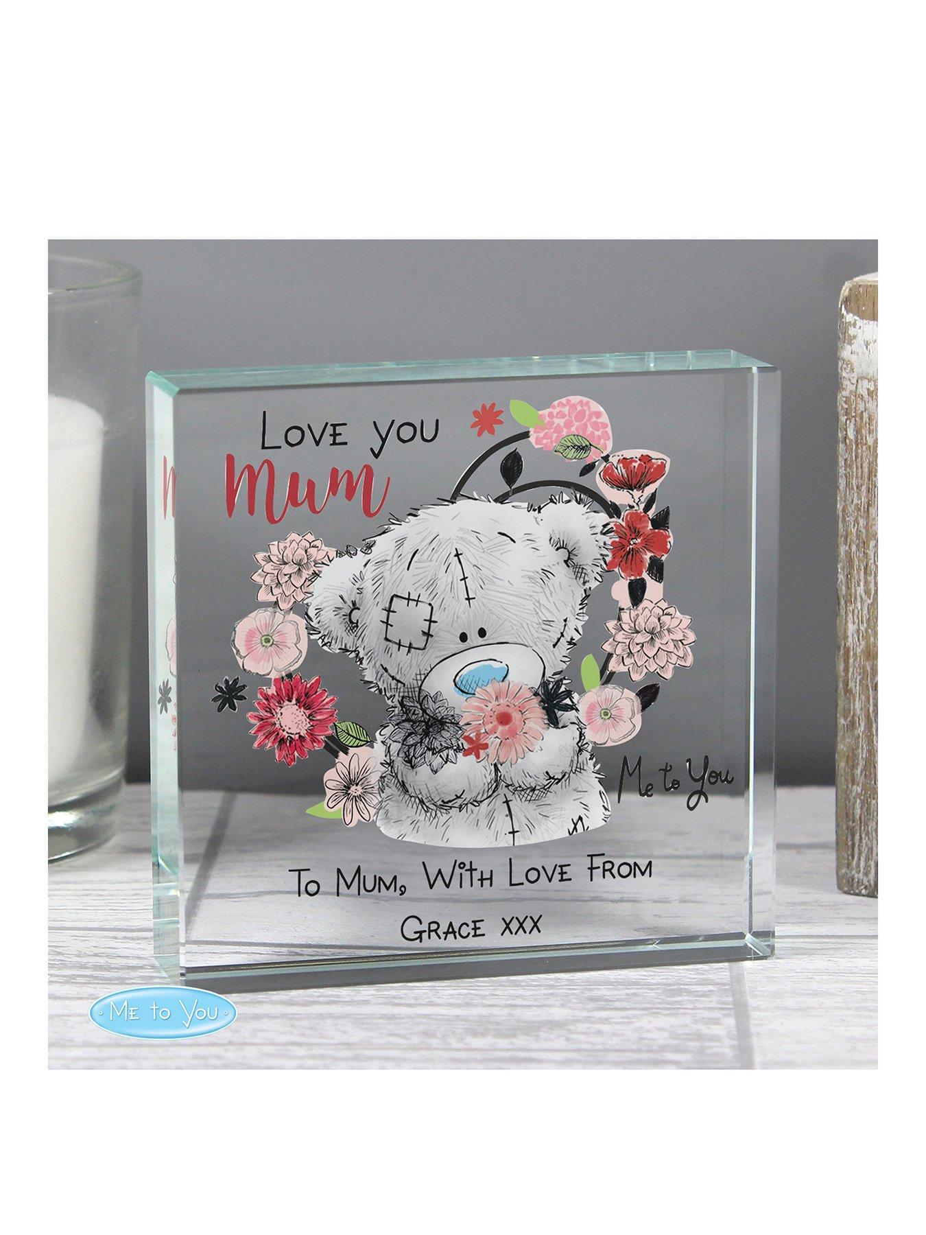 Image 1 of 1 of The Personalised Memento Company Personalised Me To You Mum&nbsp;Crystal Token