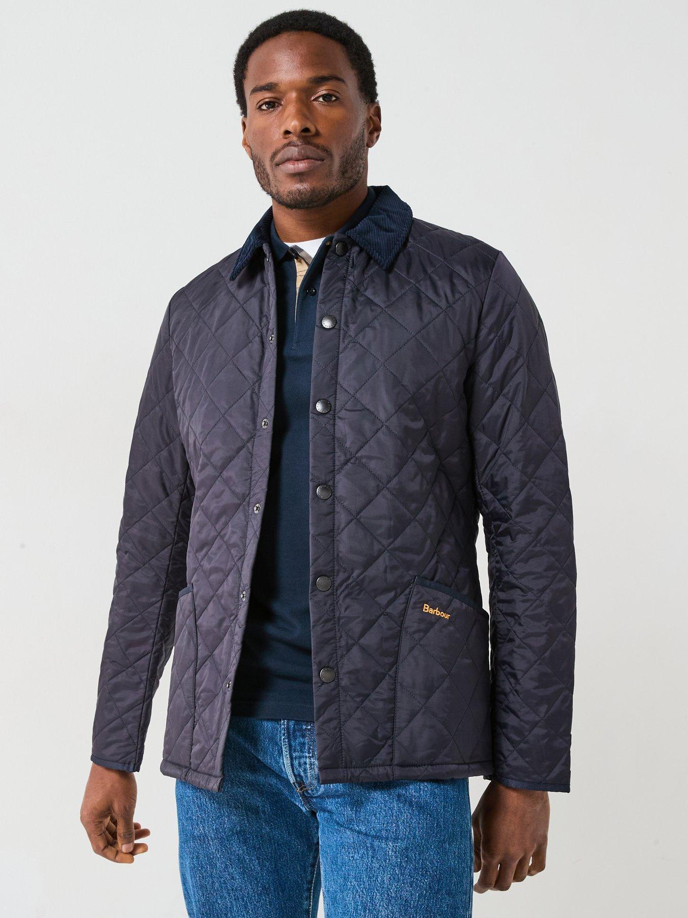 Image 1 of 5 of Barbour Heritage Liddesdale Quilted Jacket - Navy