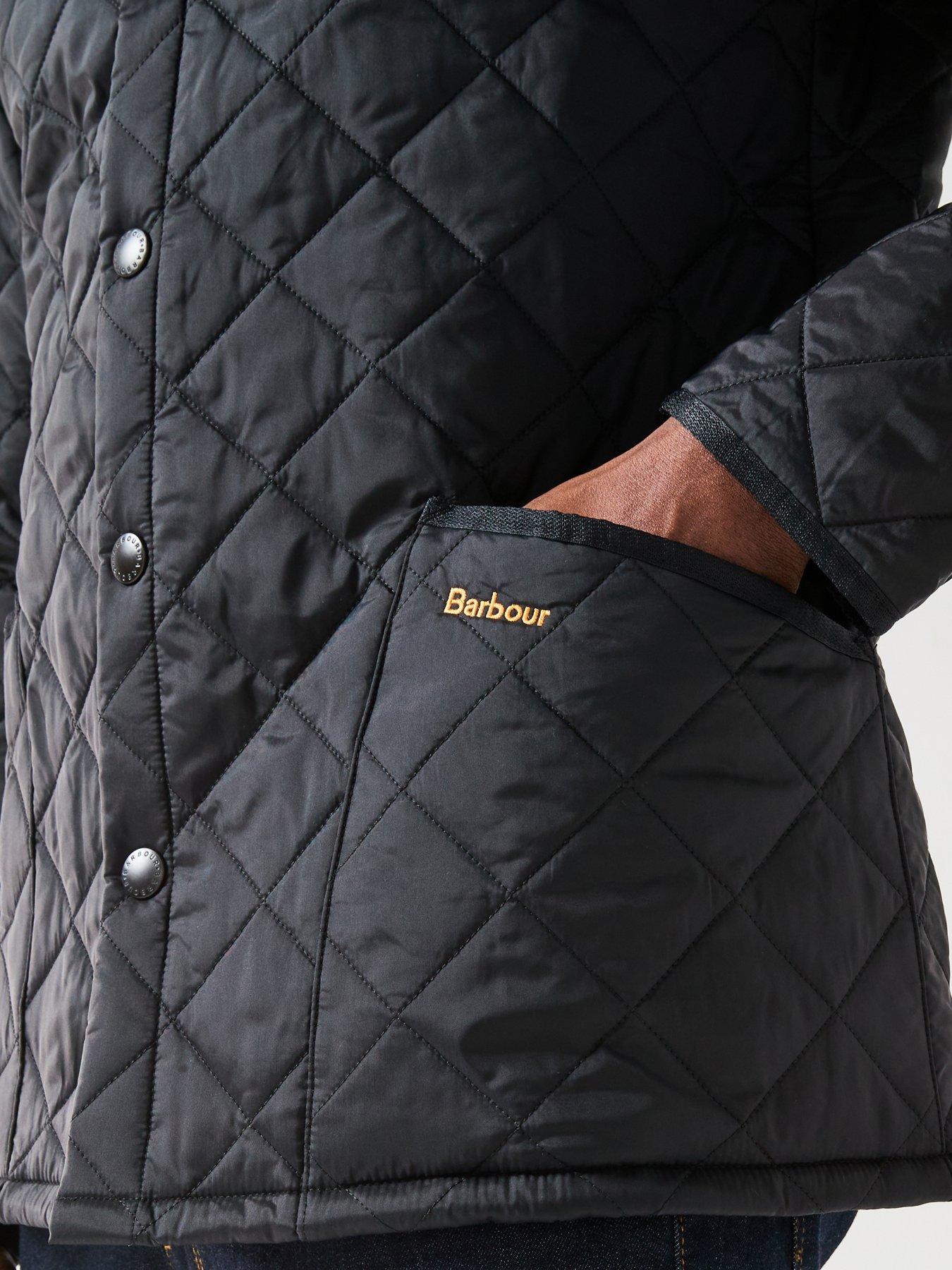 Image 4 of 4 of Barbour Liddesdale Quilt Jacket - Black