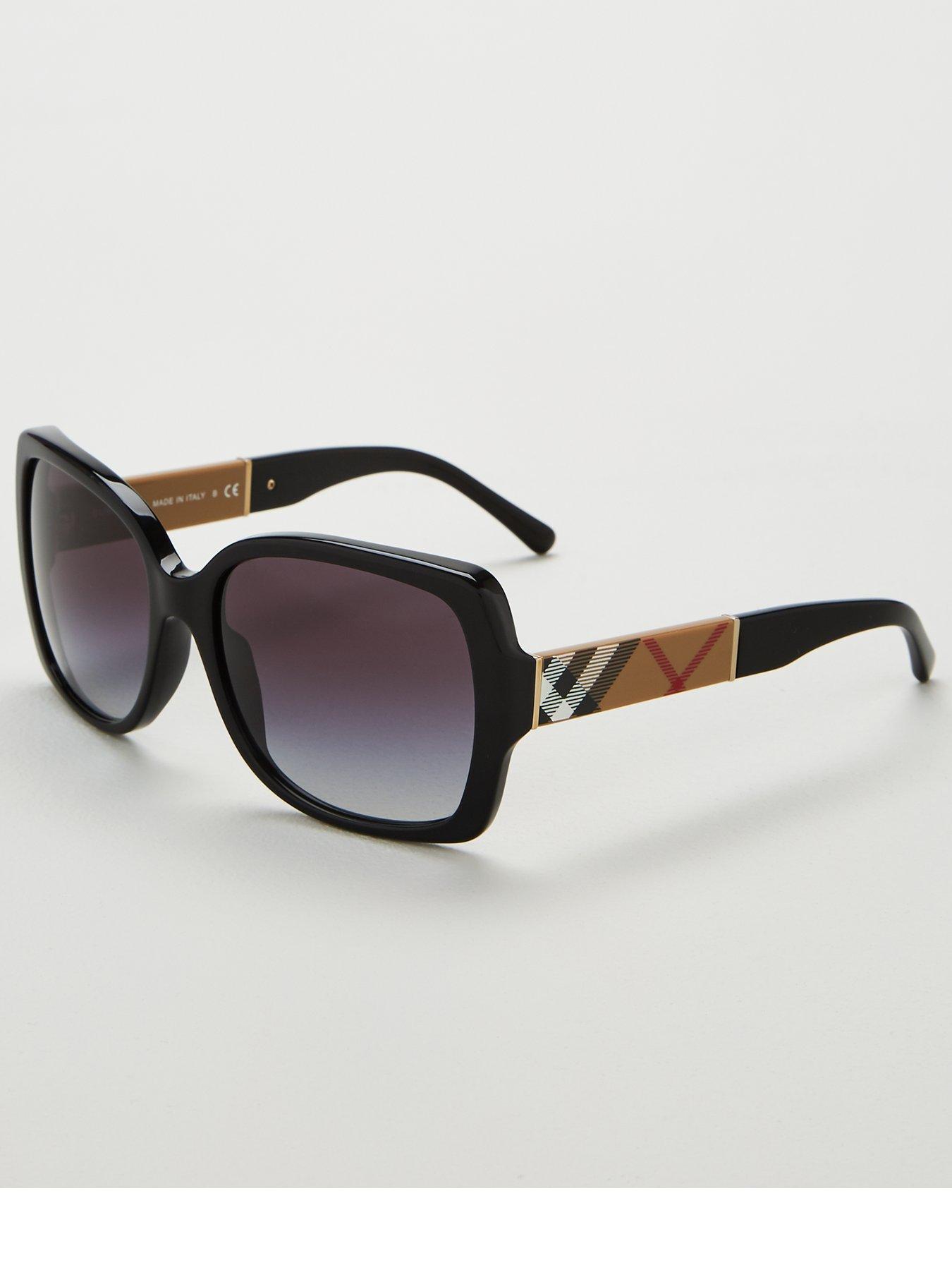 undefined Square Sunglasses - Black