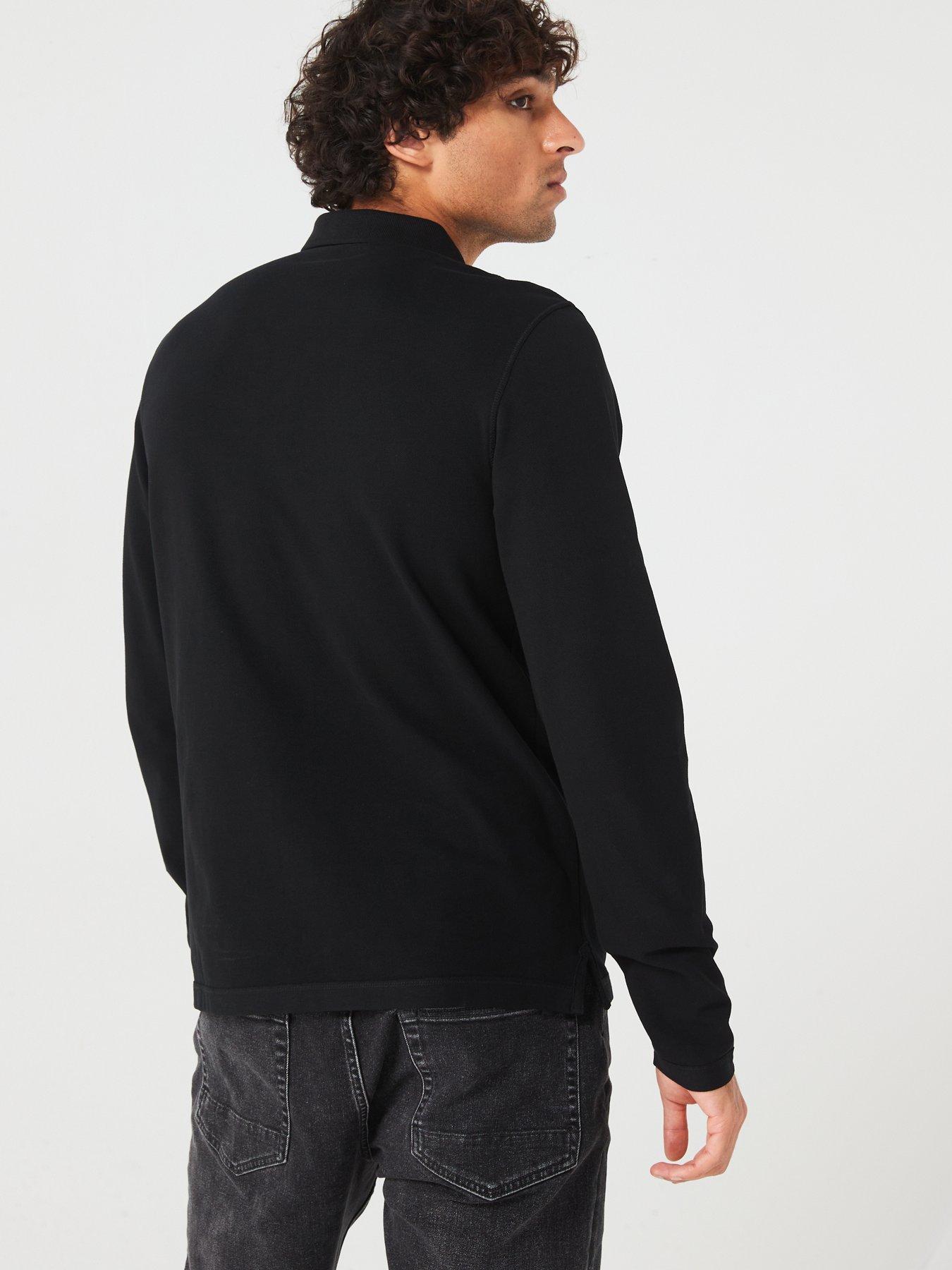 allsaints-reform-long-sleeve-polo-shirt-blackstillFront