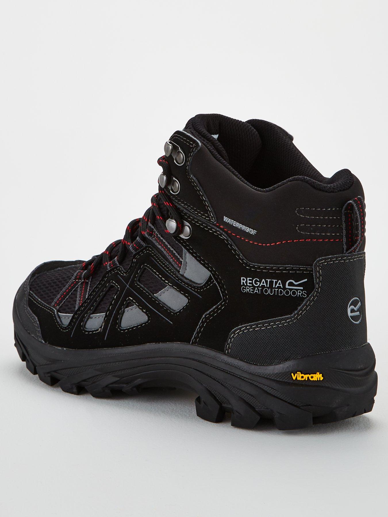 Regatta Mens Burrell Mid Walking Boot Black Very Ireland