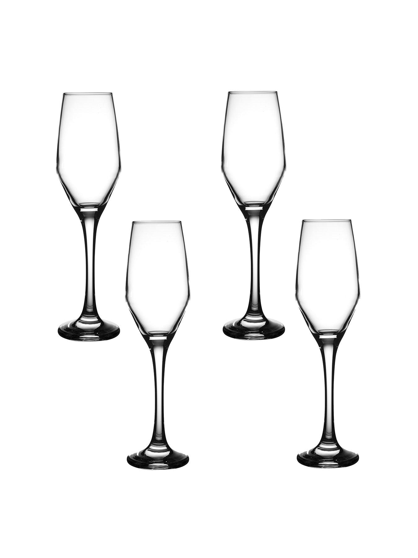 Image 2 of 6 of Ravenhead Majestic Set of 4 Flute Glasses