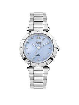 vivienne-westwood-montagu-blue-mother-of-pearl-crystal-set-dial-stainless-steel-bracelet-ladies-watch